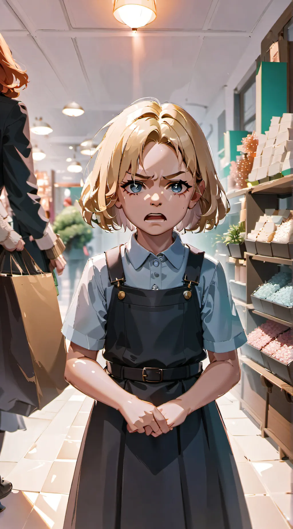 ai character: Mini Karen background