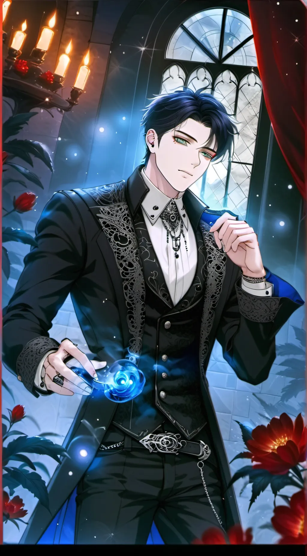 ai character: Ashrahan Kindle background