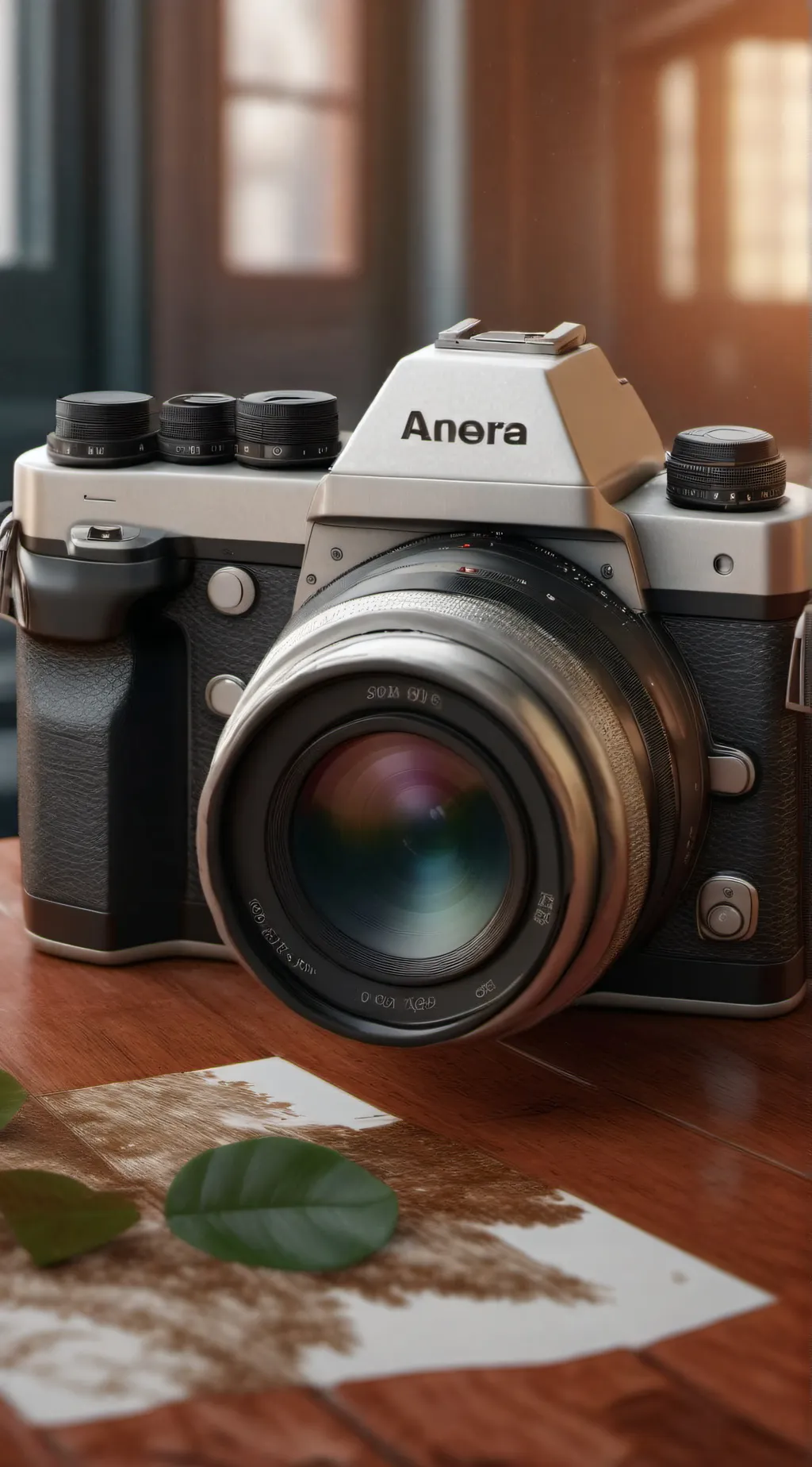 ai character: Rejected camera background