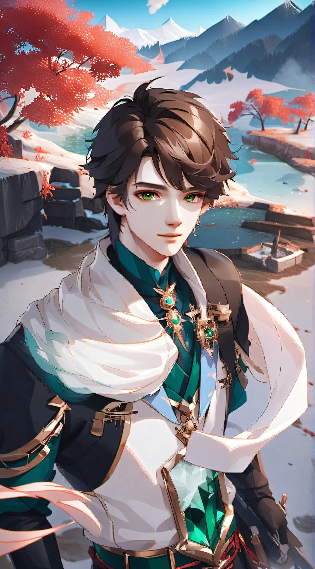 ai character: Andrew⭐ background