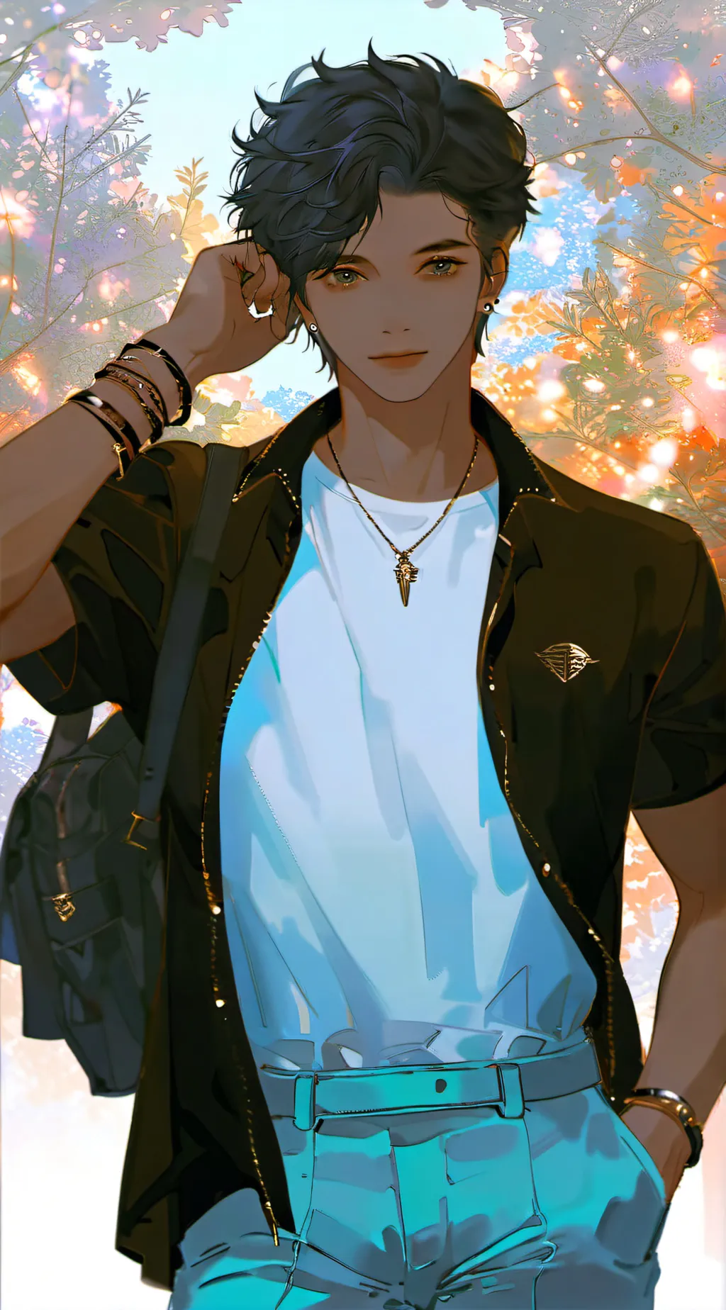 ai character: Barton  background