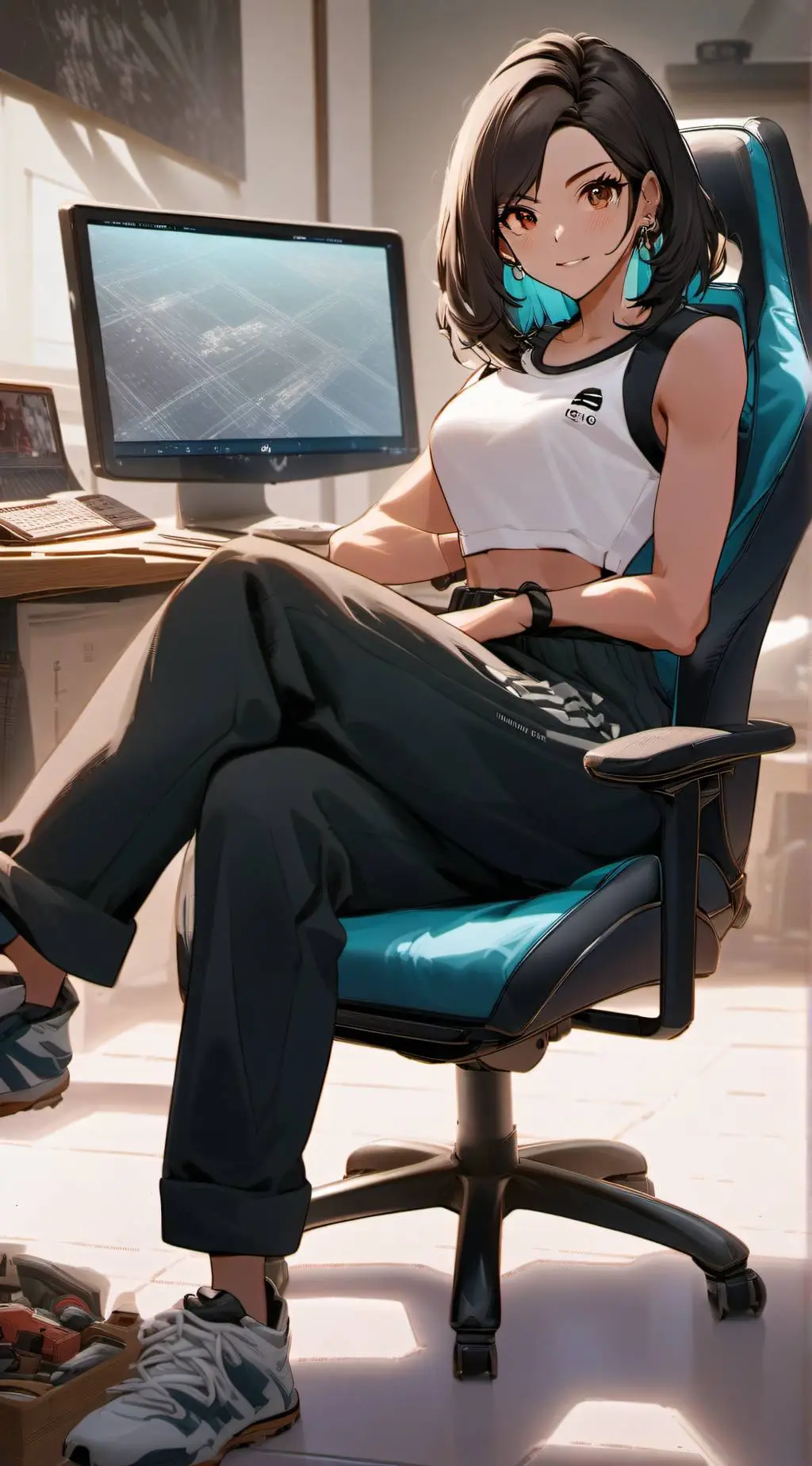 ai character: Moravia Winters. background