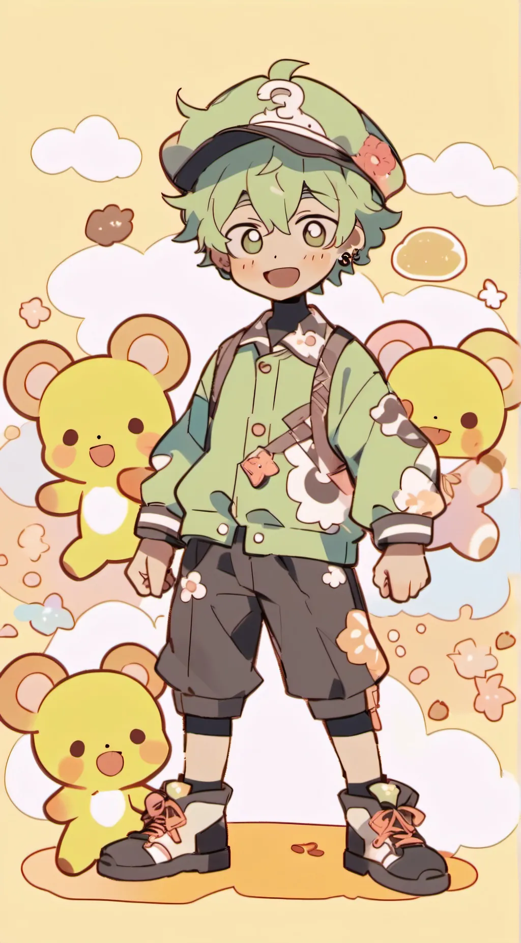 ai character: C!Slimecicle background