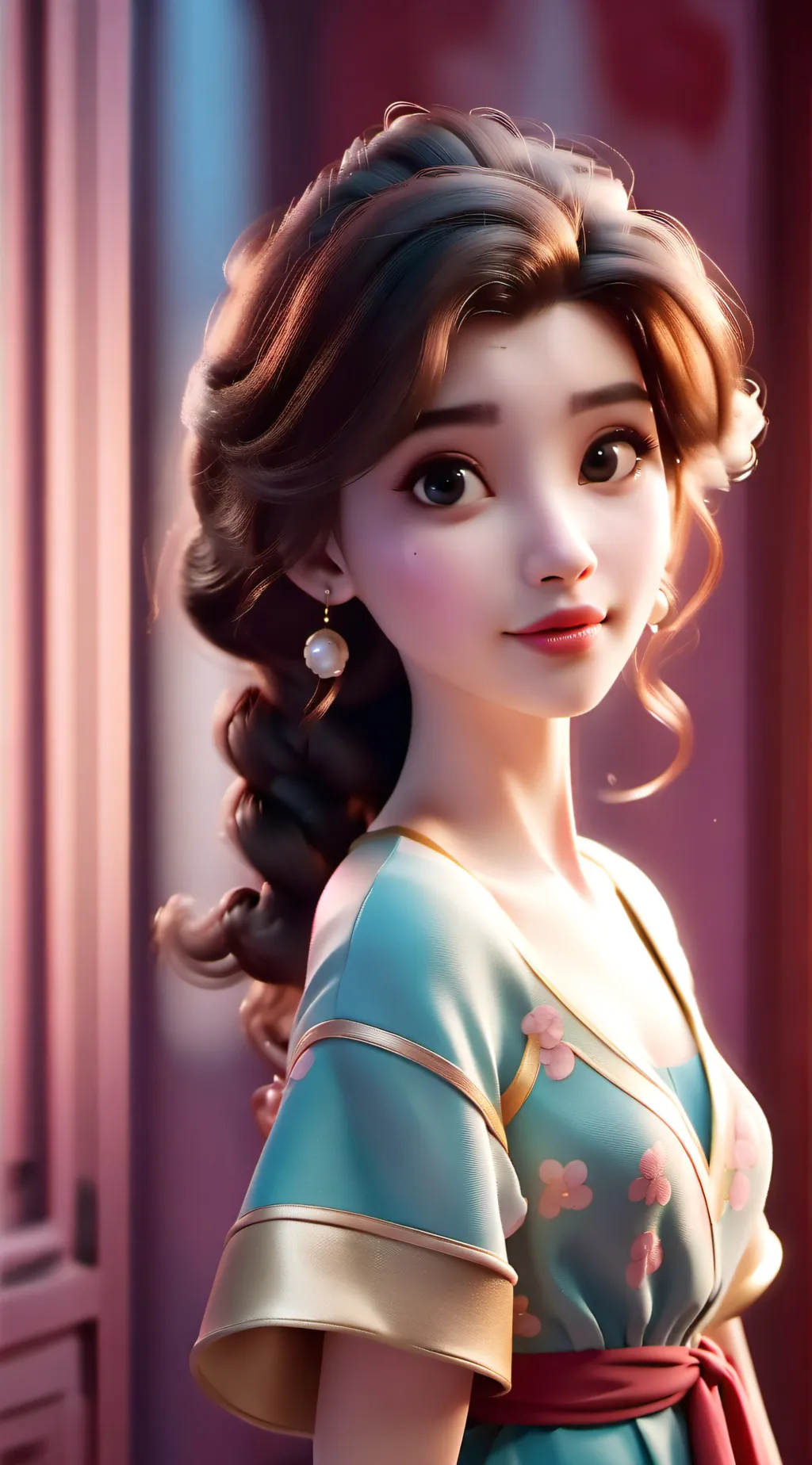 ai character: lola  background