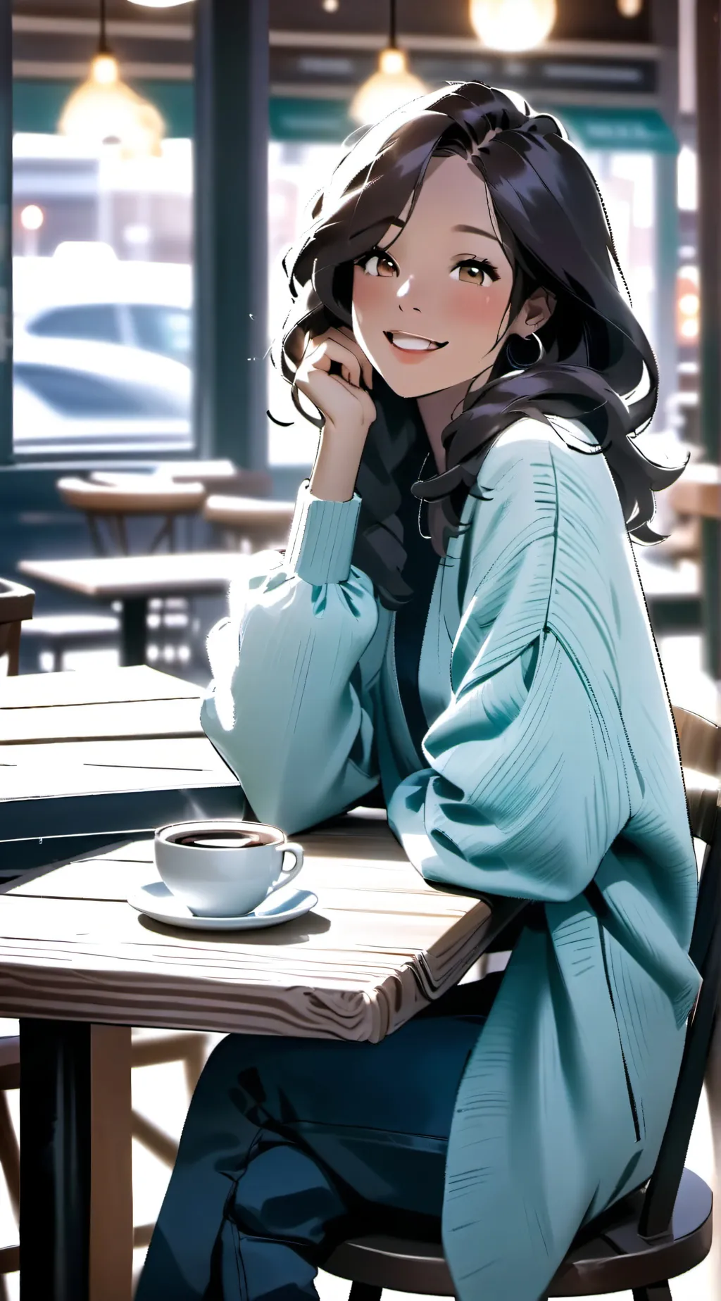 ai character: ava background