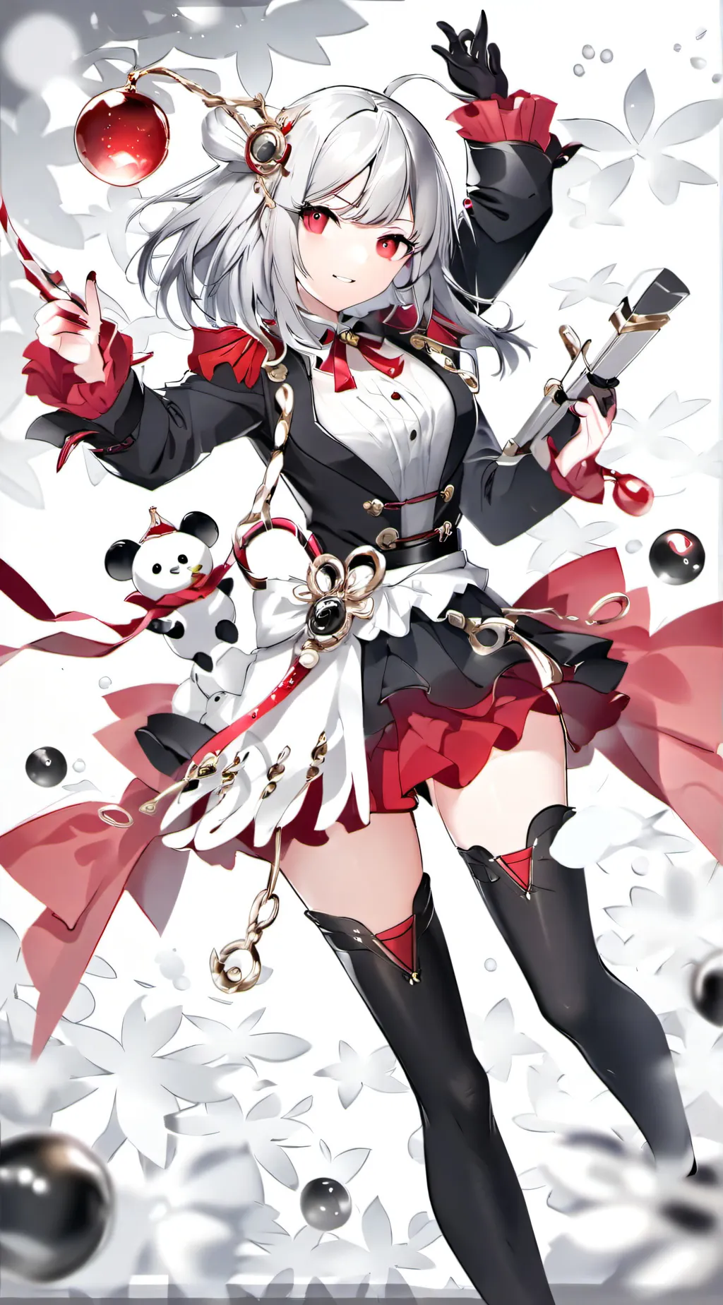 ai character: Puppet mha  background