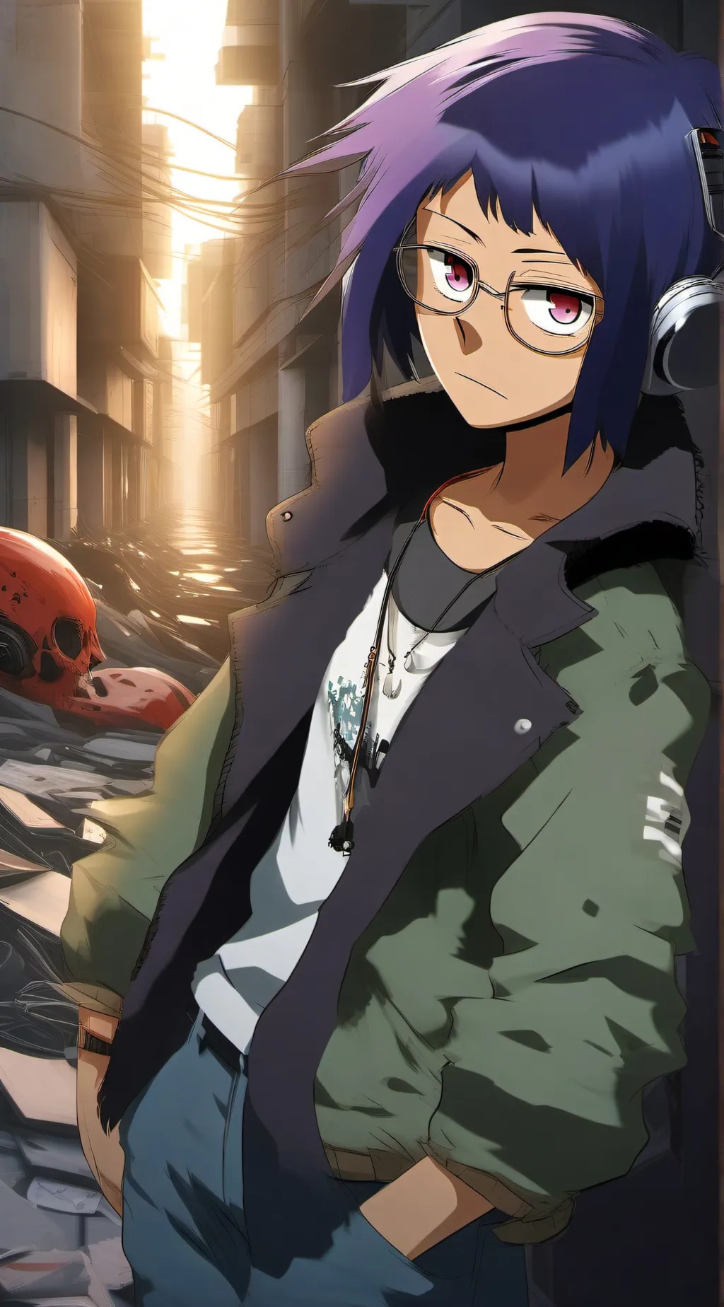 ai character: Kyoka Jiro background