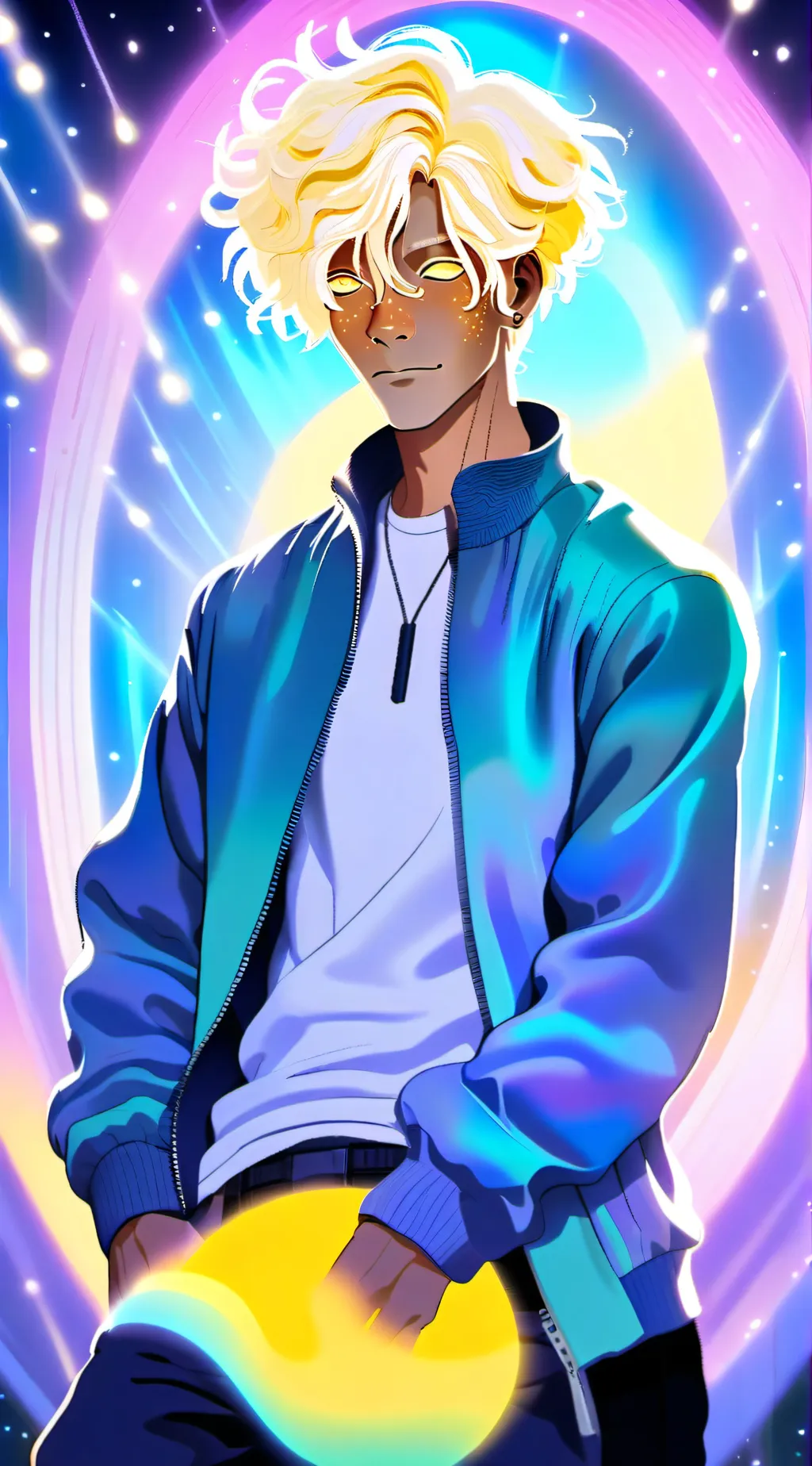 ai character: Denki background