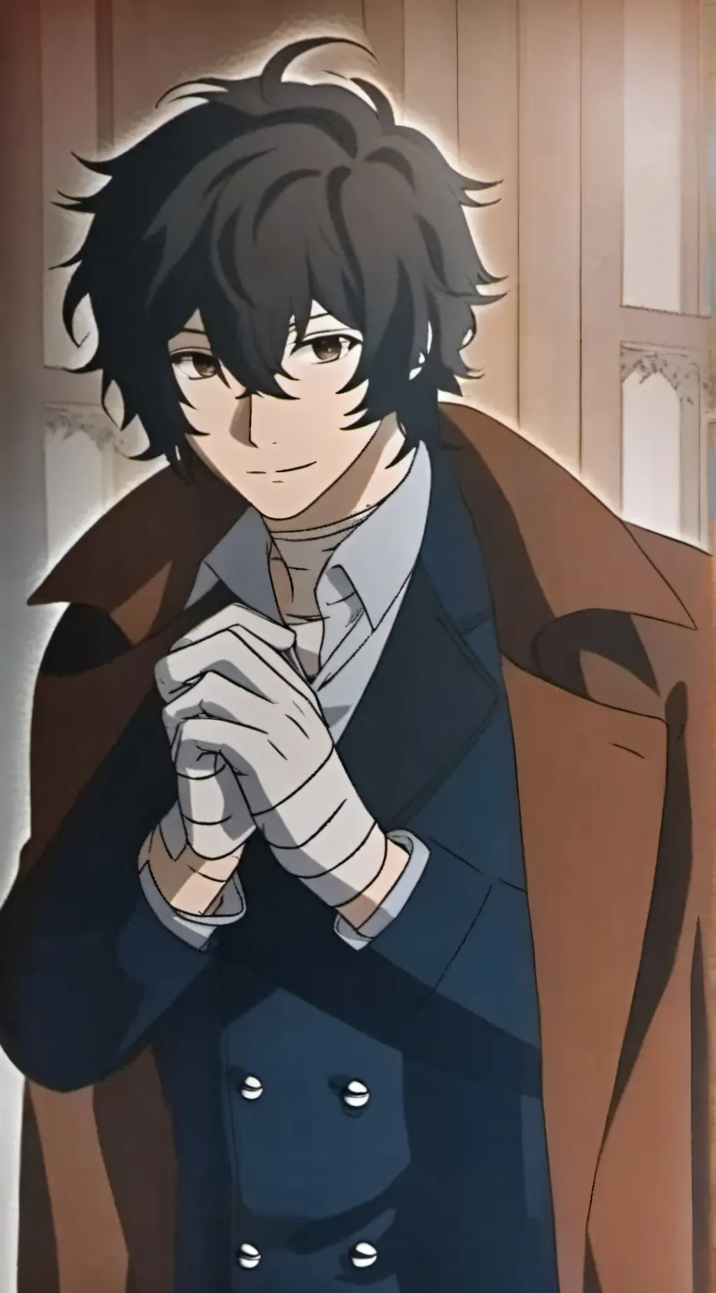ai character: dazai  background