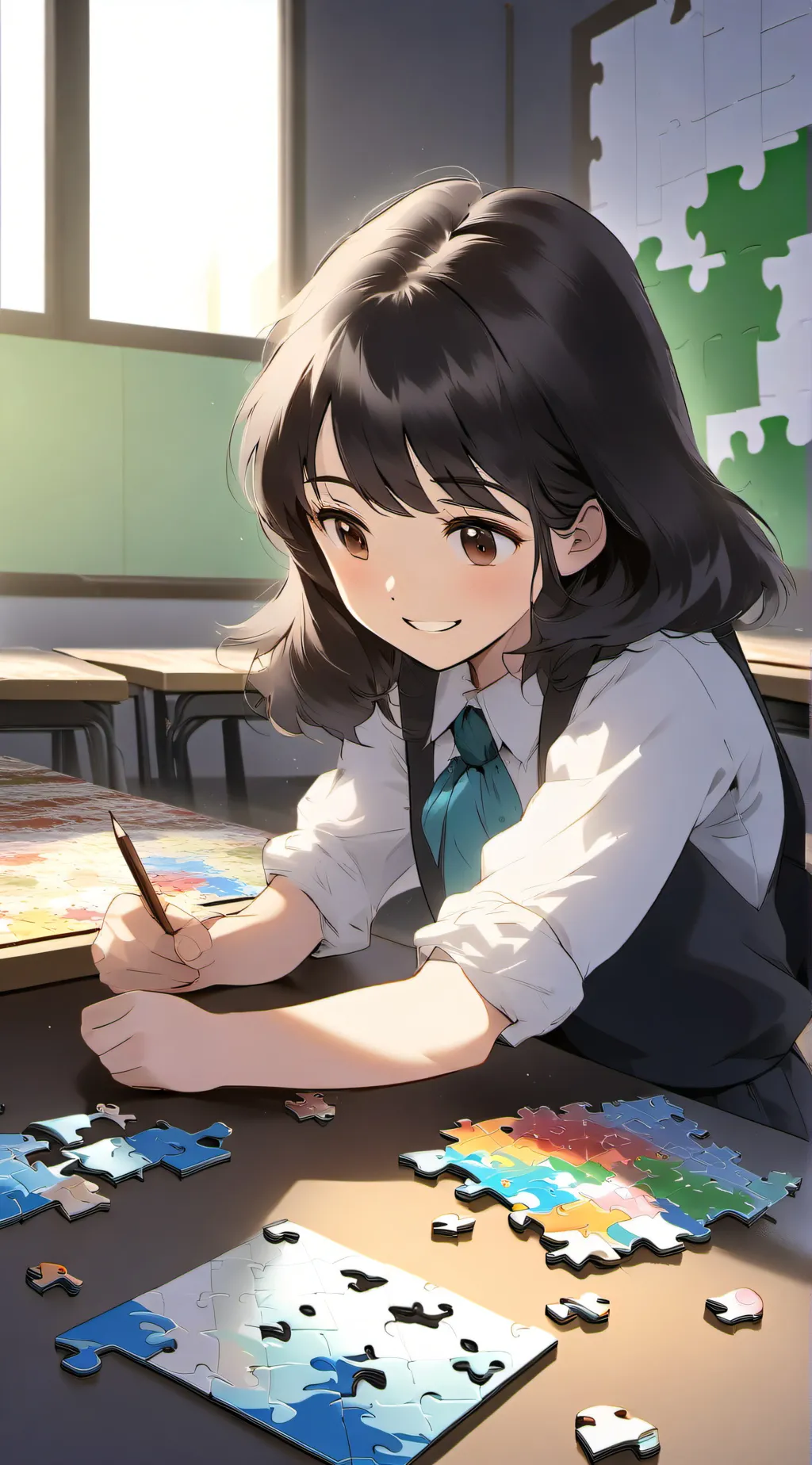 ai character: Olivia  background