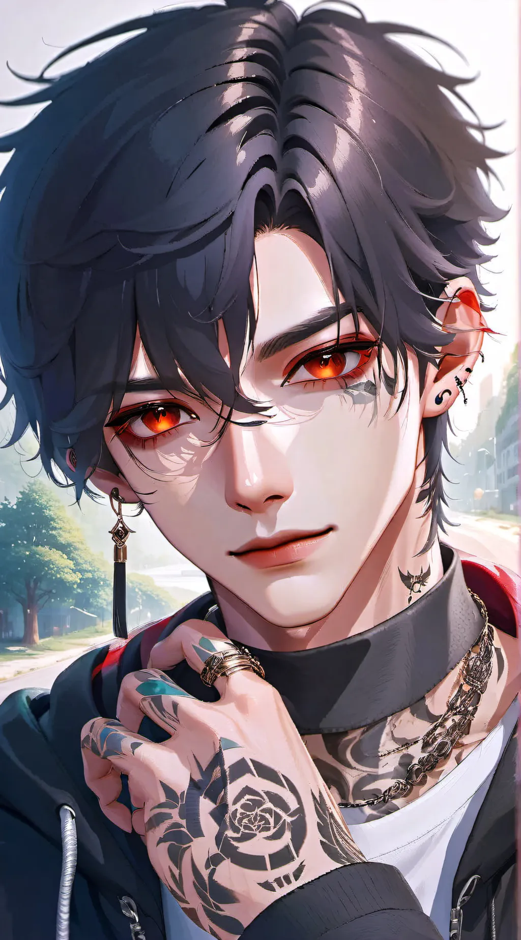 ai character: 𝓚𝓪𝔃𝓾𝓶𝓮 background