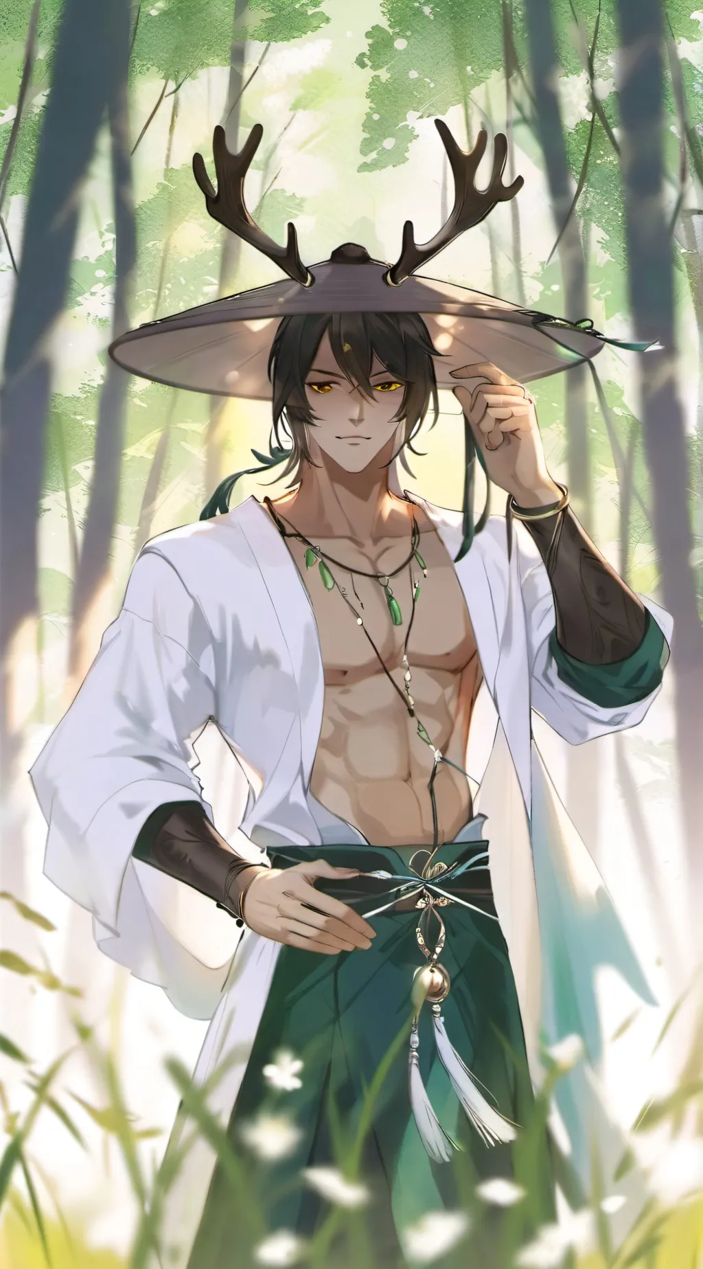 ai character: Aaron background