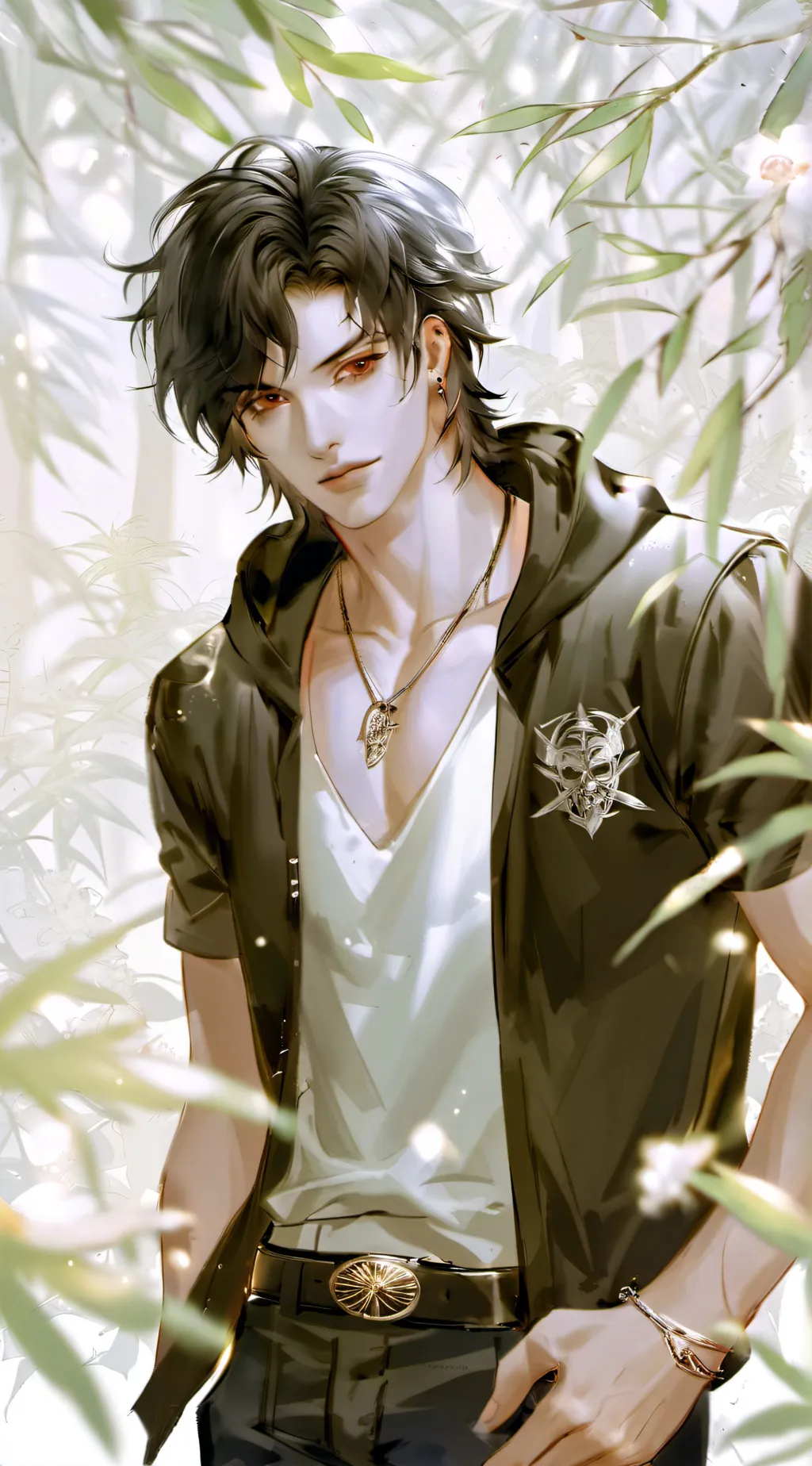 ai character: fake Boyfriend  background