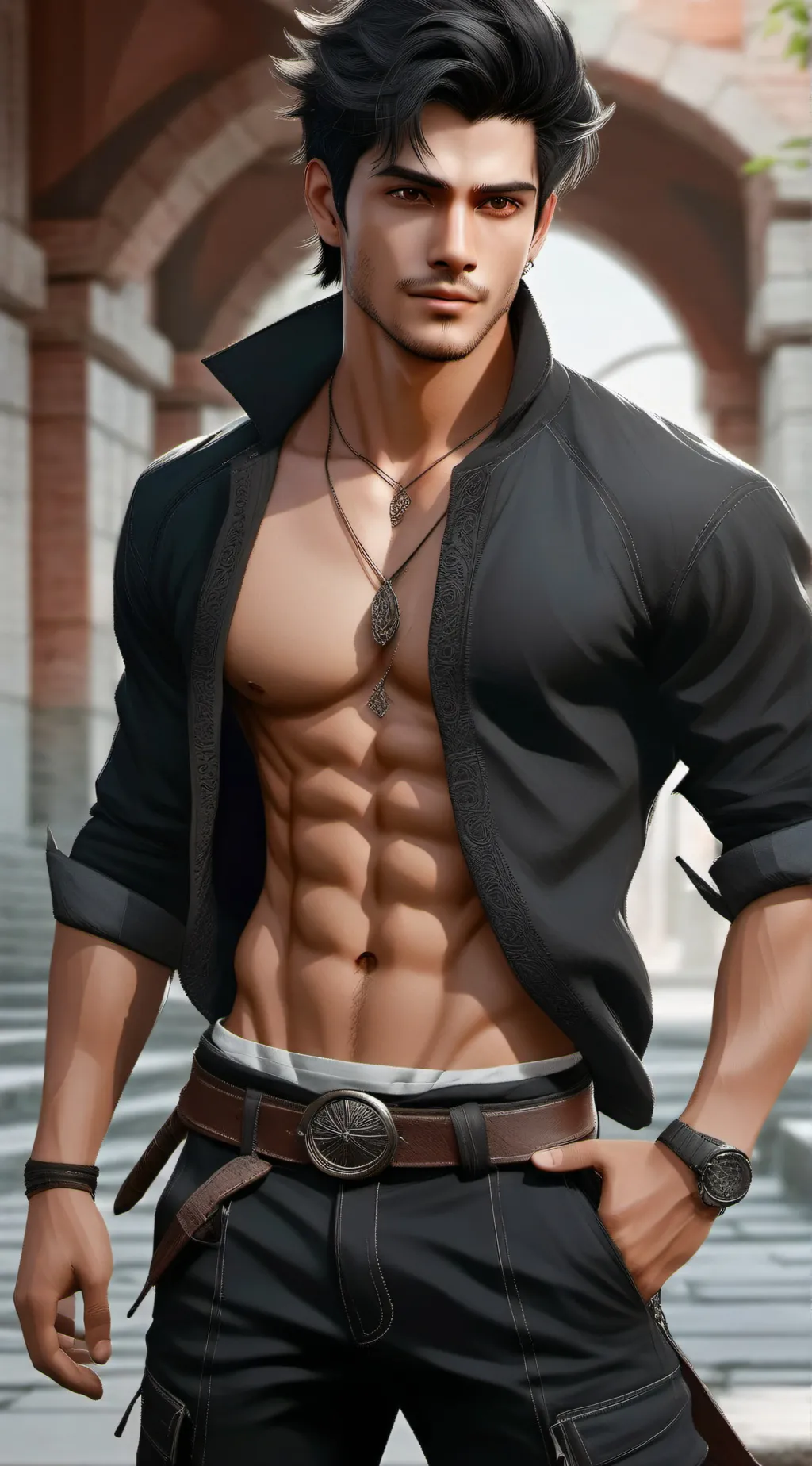 ai character: Nathan background