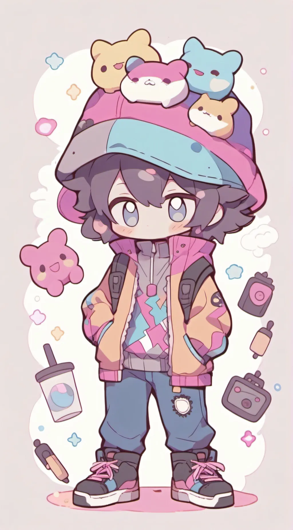 ai character: Zooble background