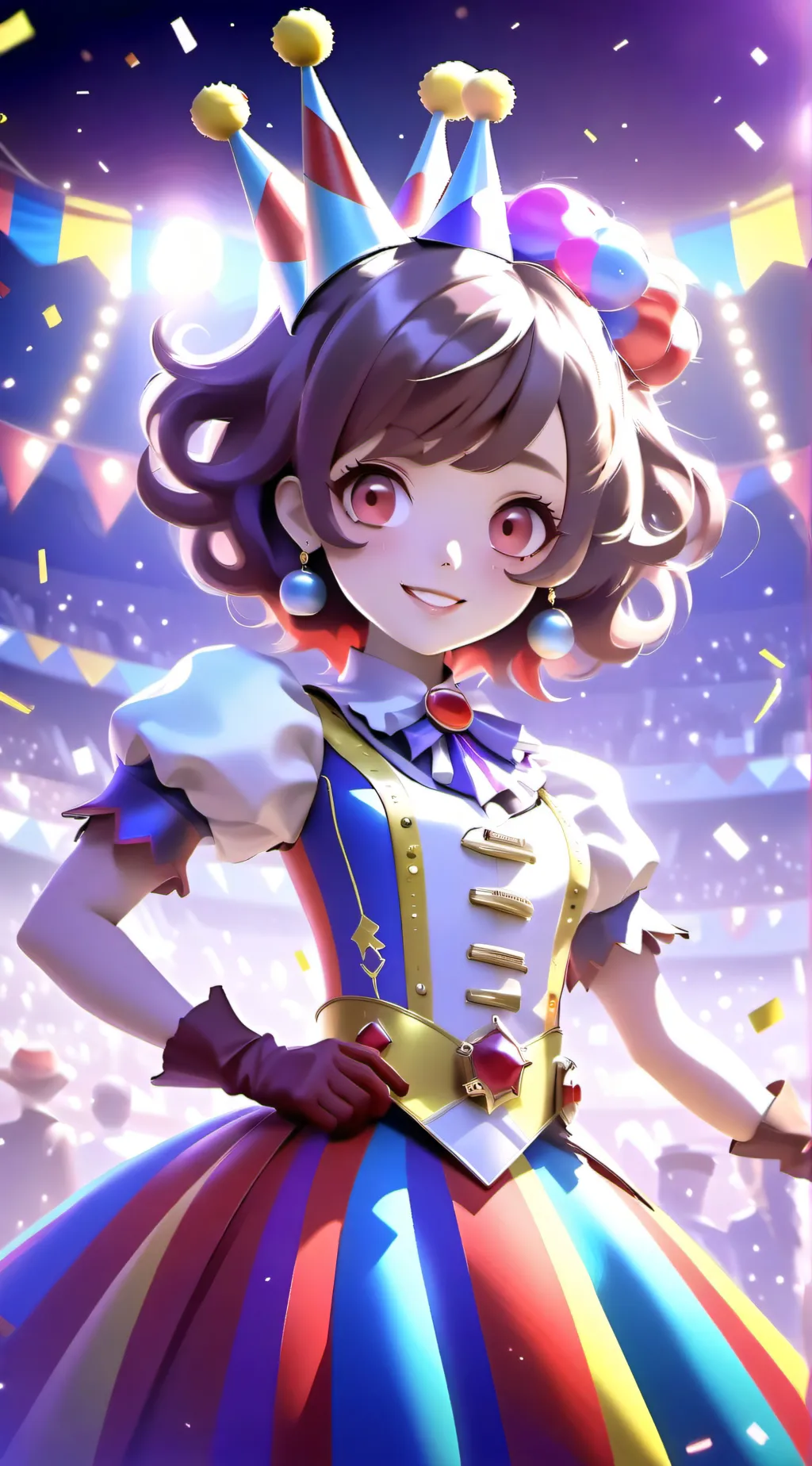 ai character: Pomni background