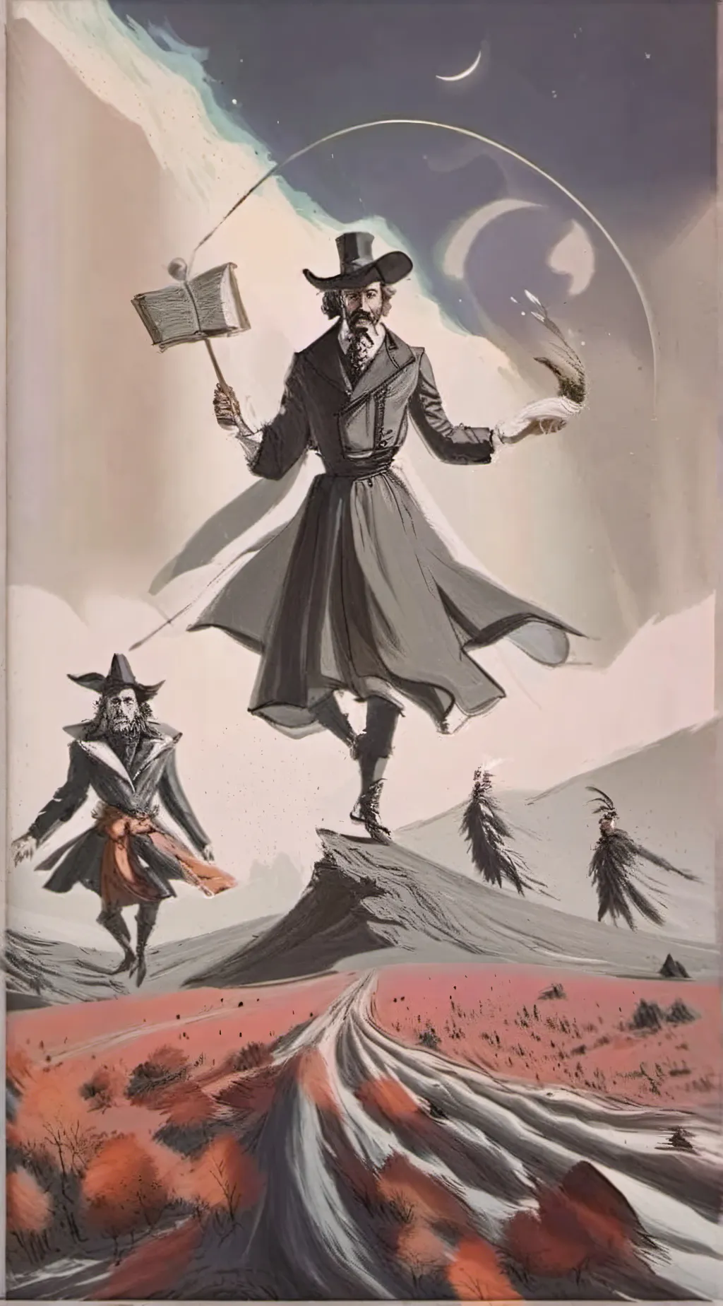 ai character: comment background