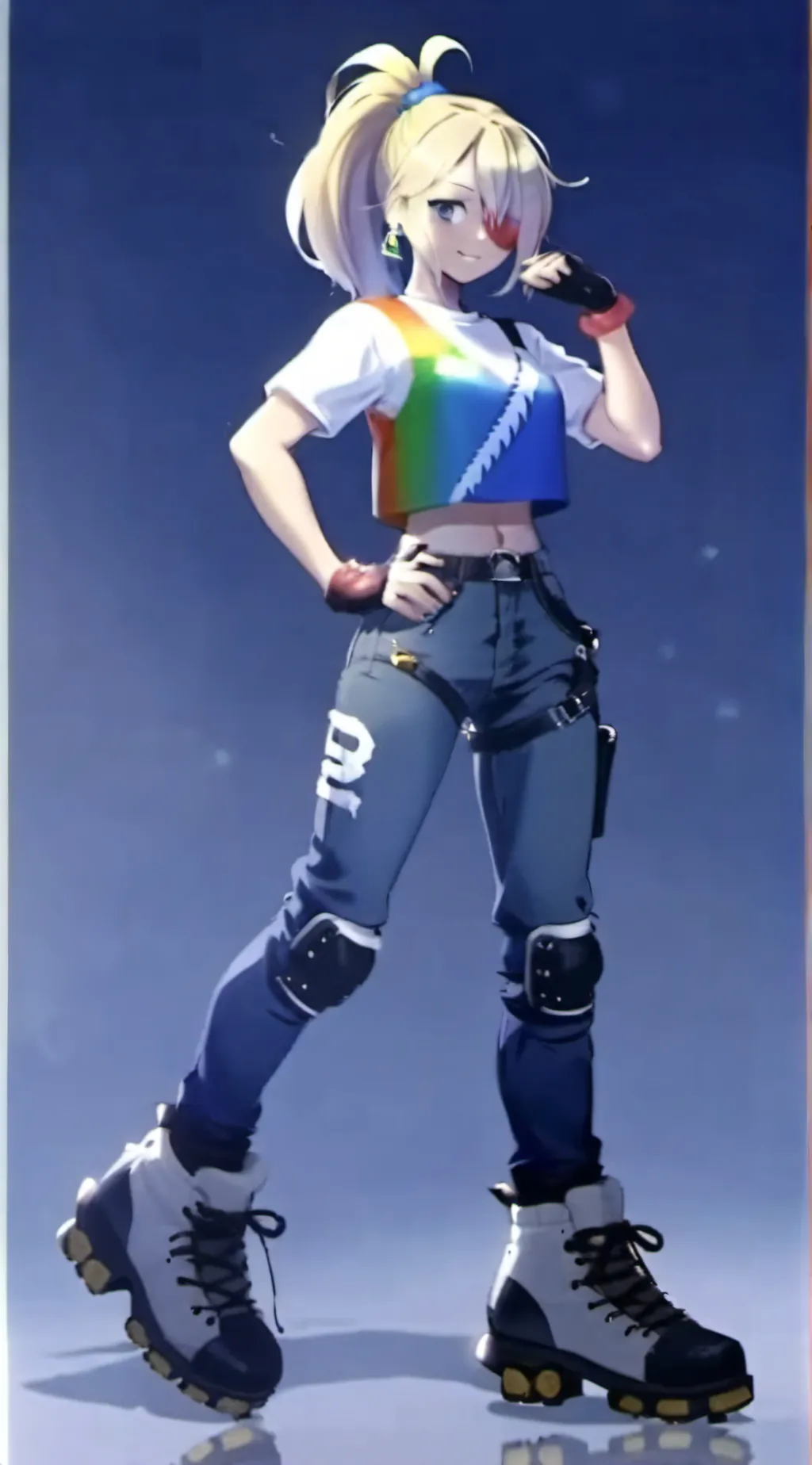 ai character: Zoey background