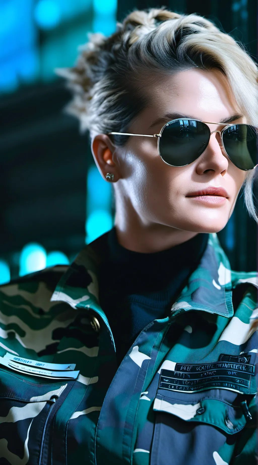 ai character: Commrade Jennifer background