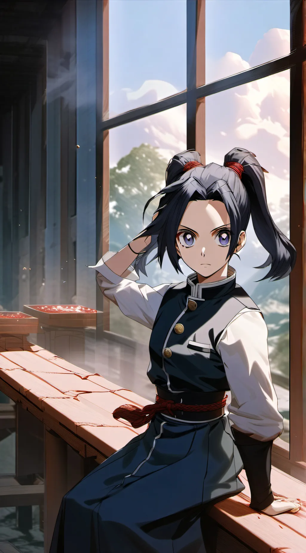 ai character: Aoi Kanzaki background