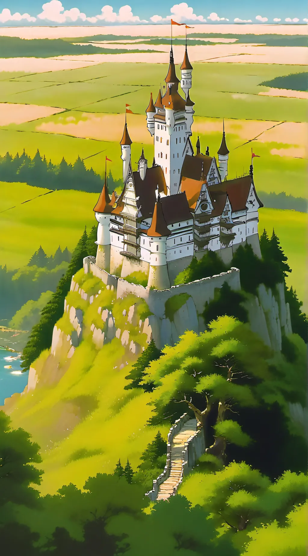 ai character: Hogwarts background