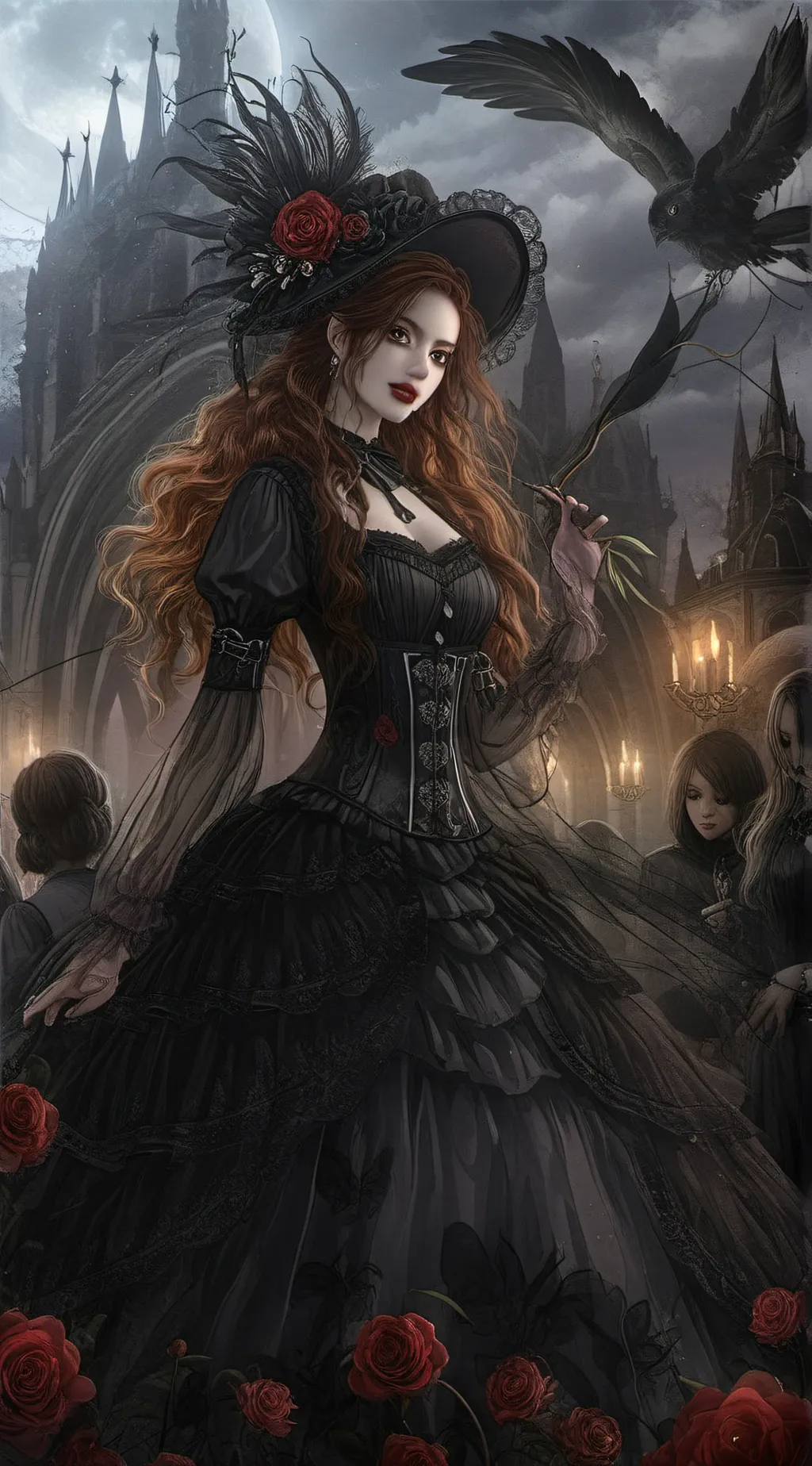 ai character: stella background