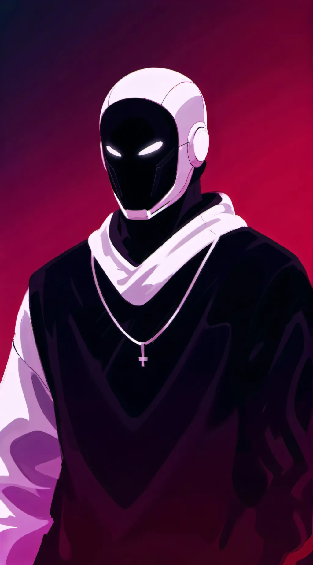 ai character: squid game guard background