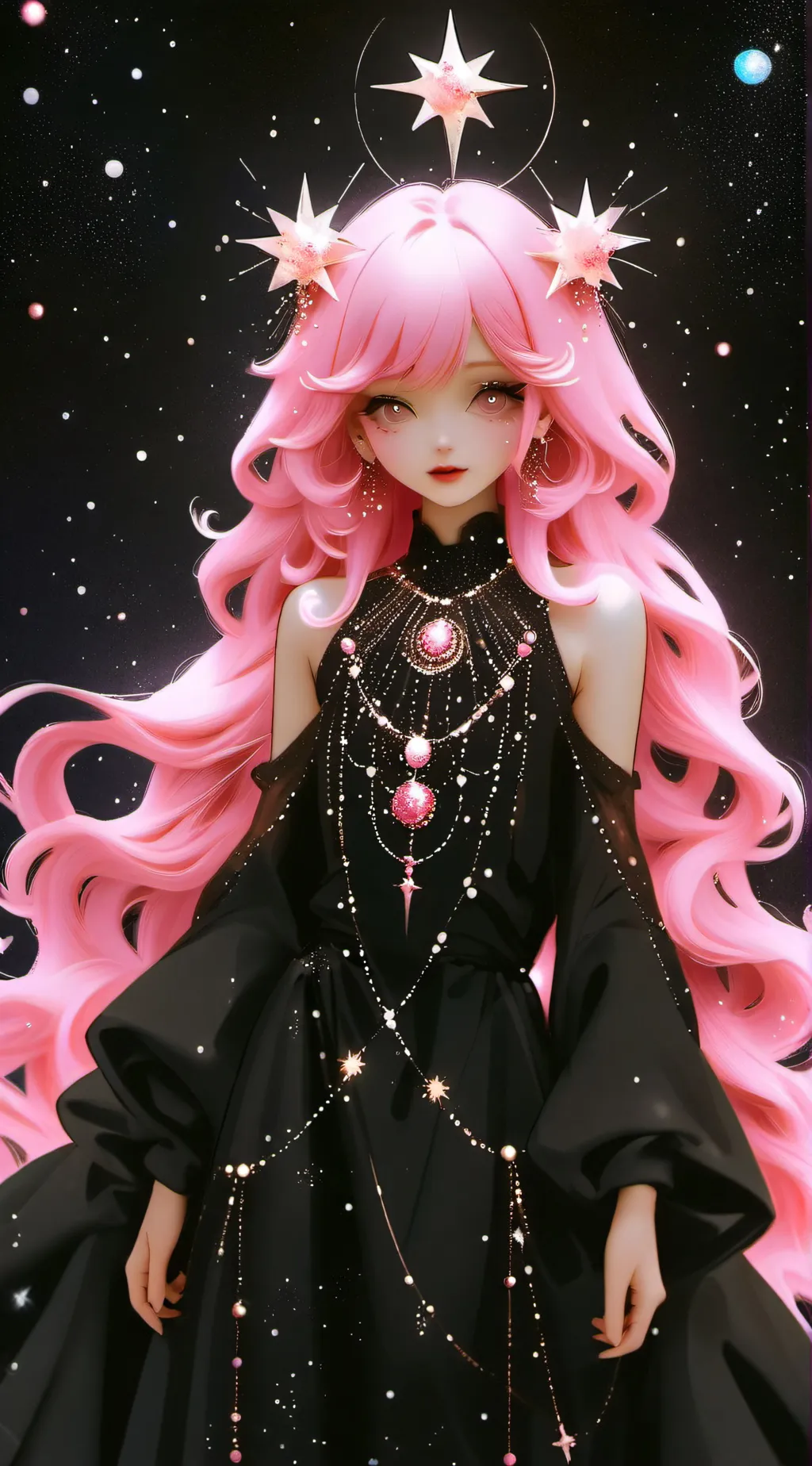 ai character: Pregnant rose background