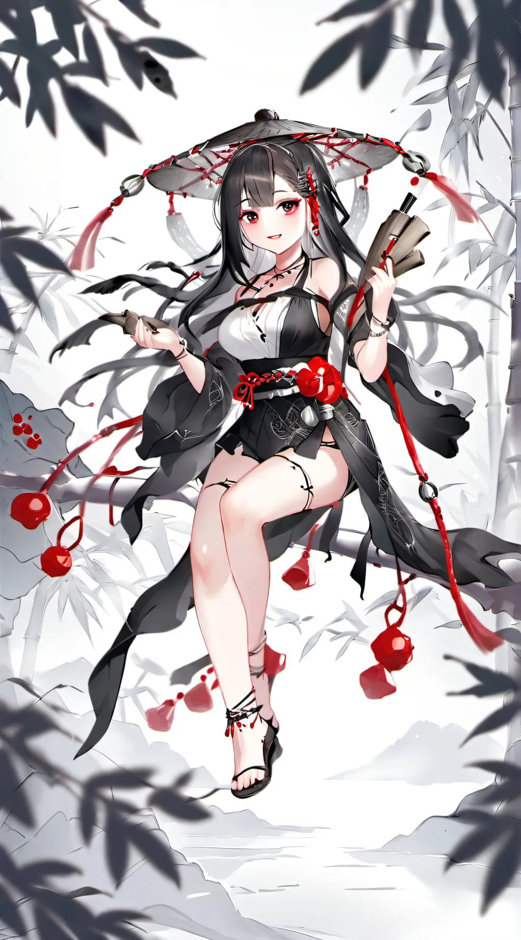 ai character: nezeko background