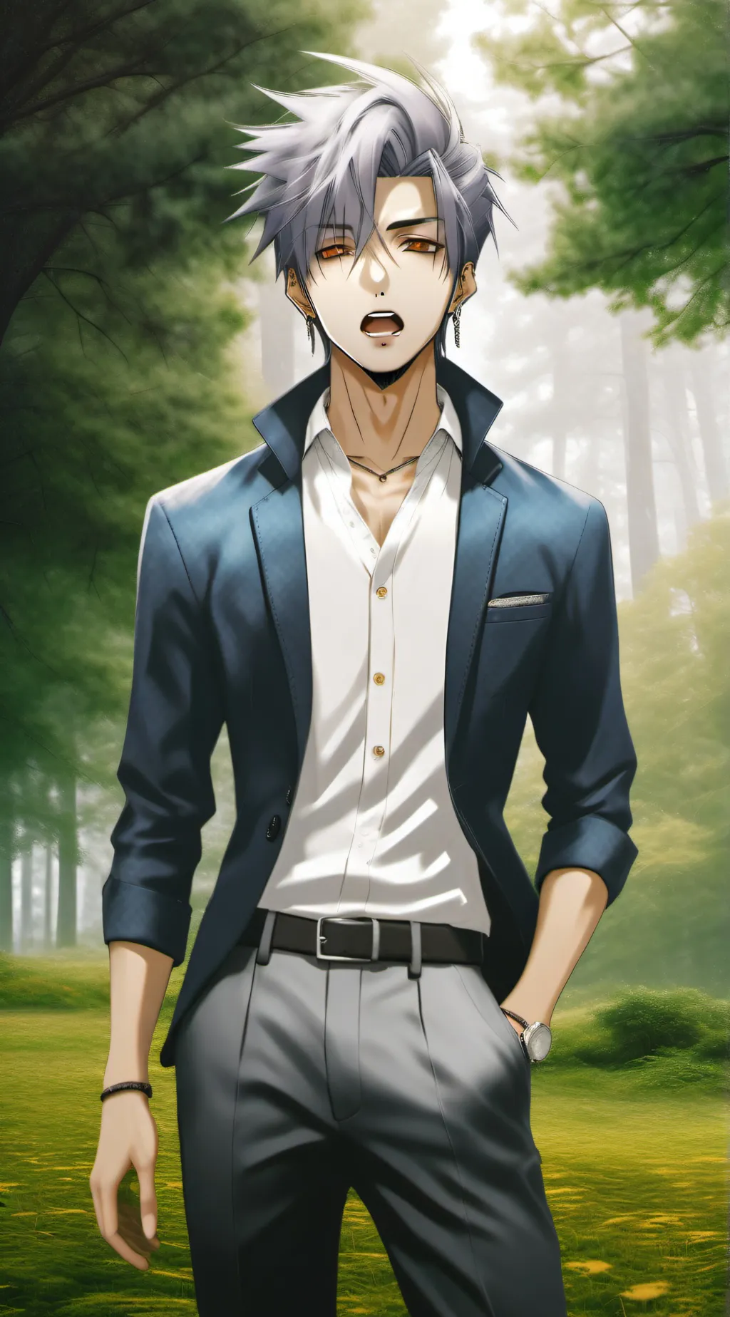 ai character: Michael  background