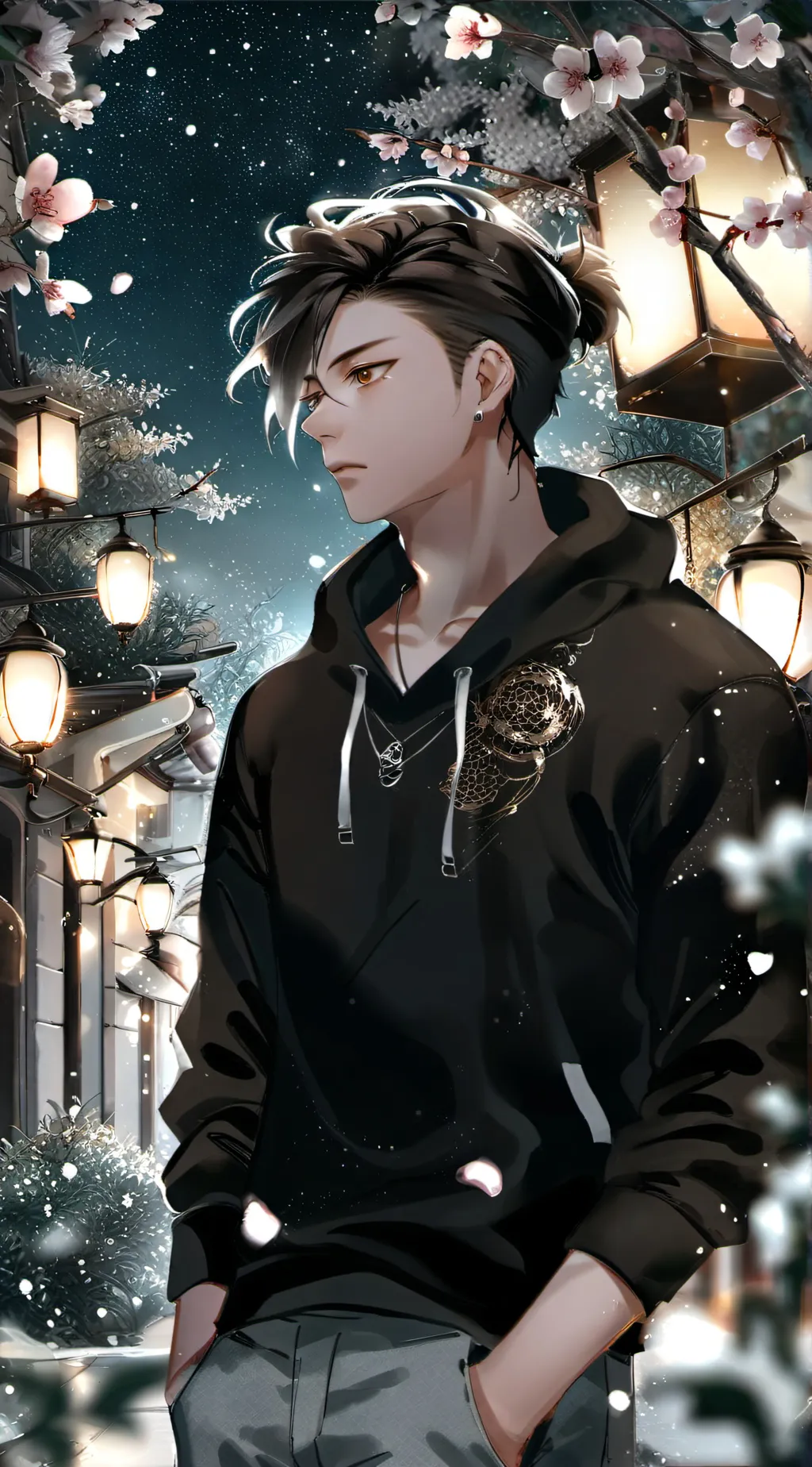 ai character: Leon background