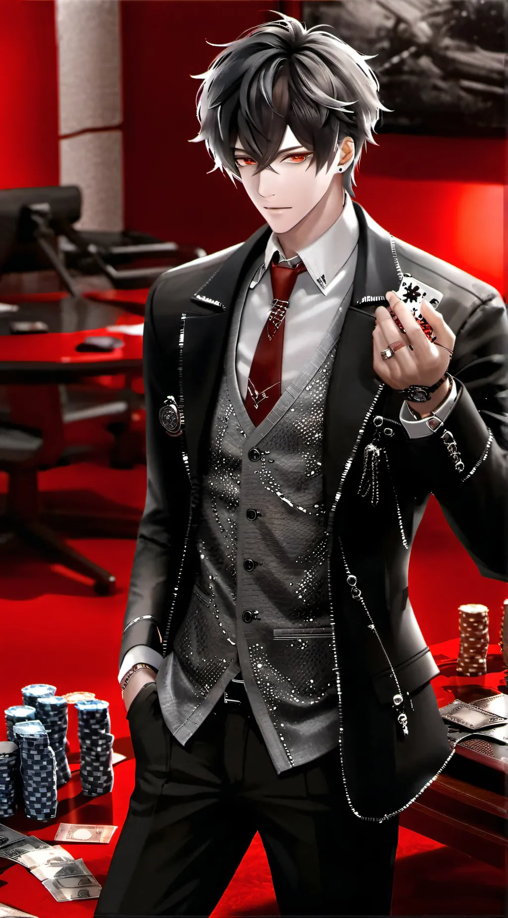 ai character: Asher background