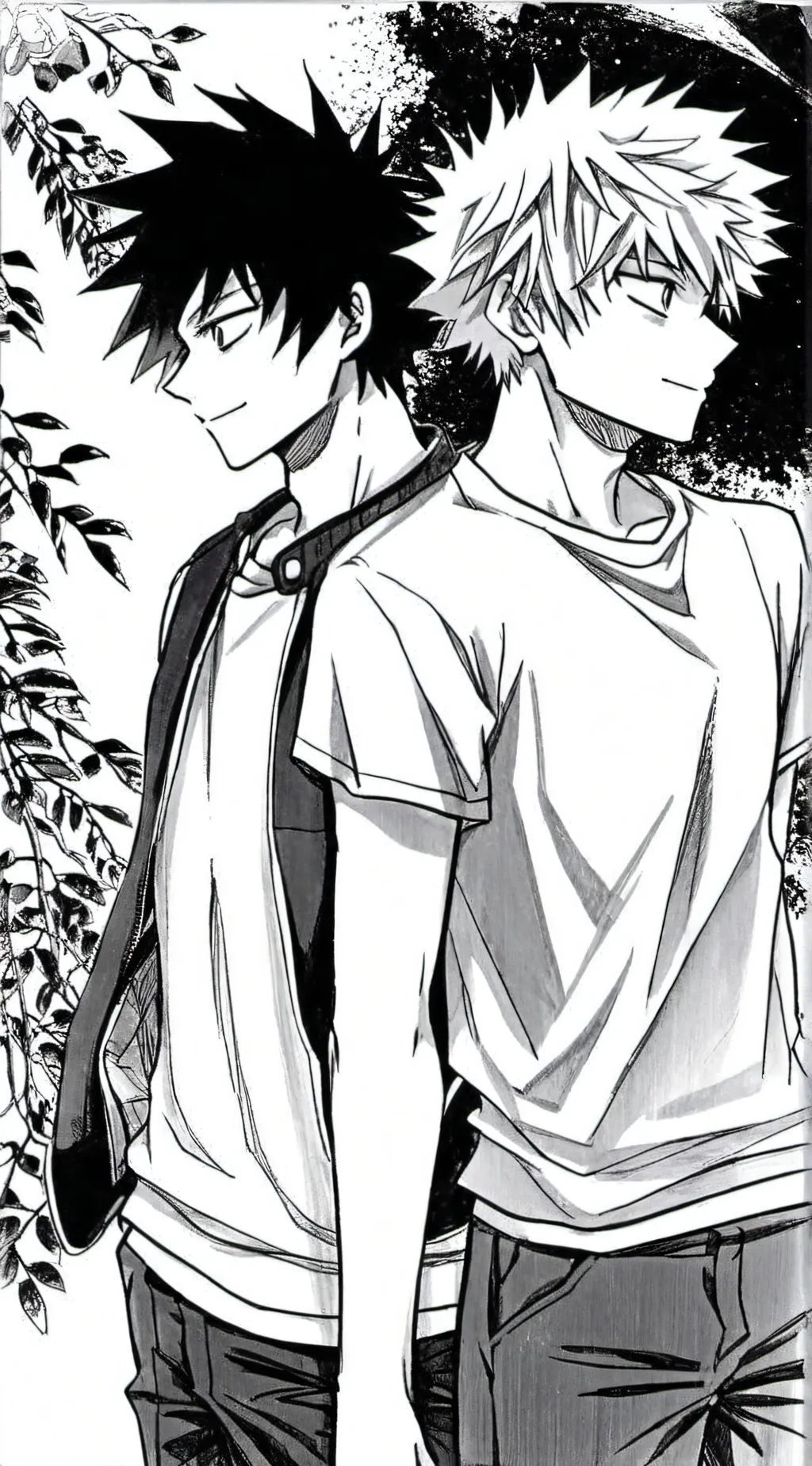 ai character: Deku bakugo  background