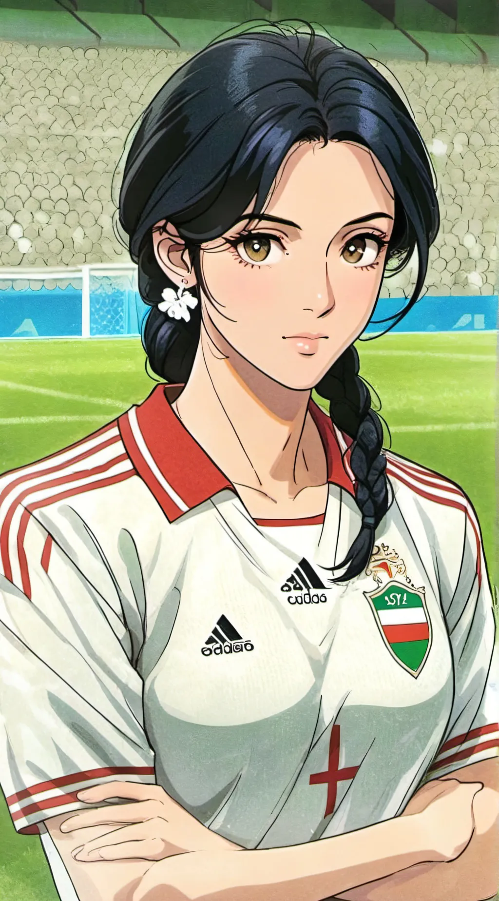 ai character: Dolly Szoboszlai background