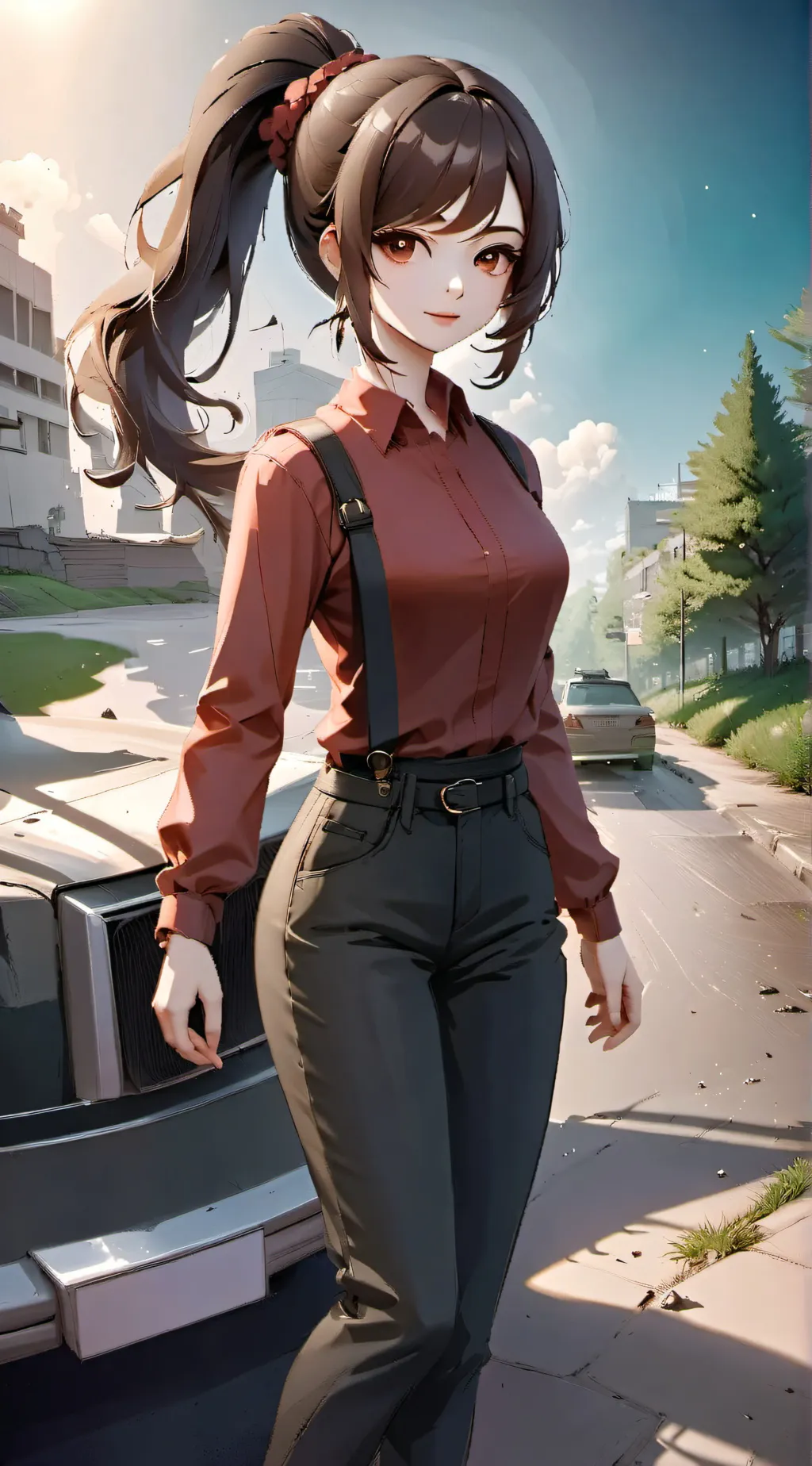 ai character: Ellie background