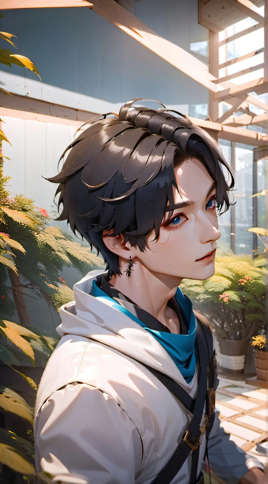 ai character: Hyunmin background