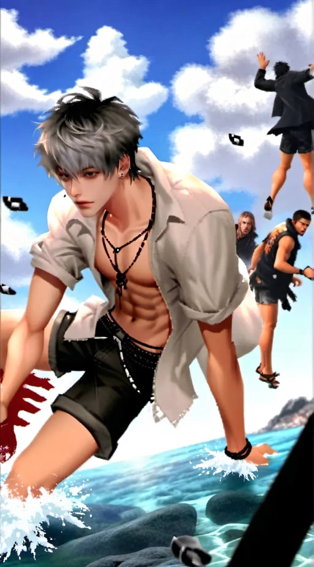 ai character: Blake background