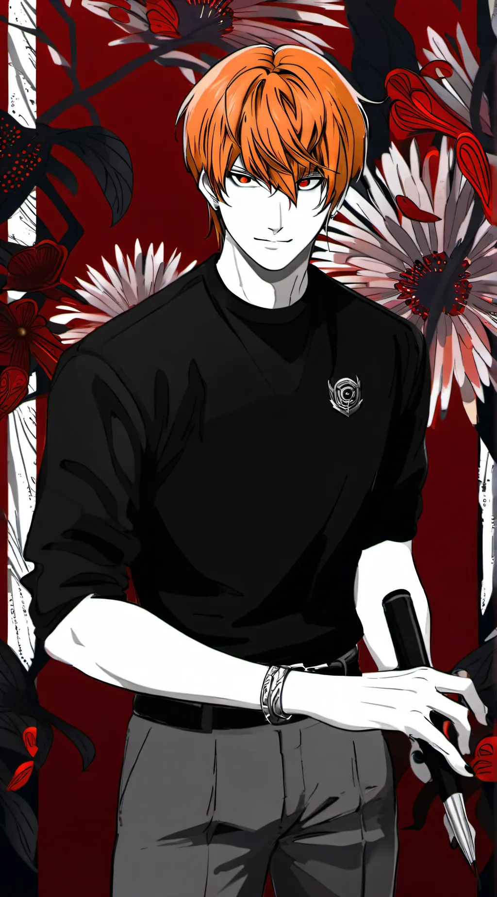 ai character: Light Yaygami background