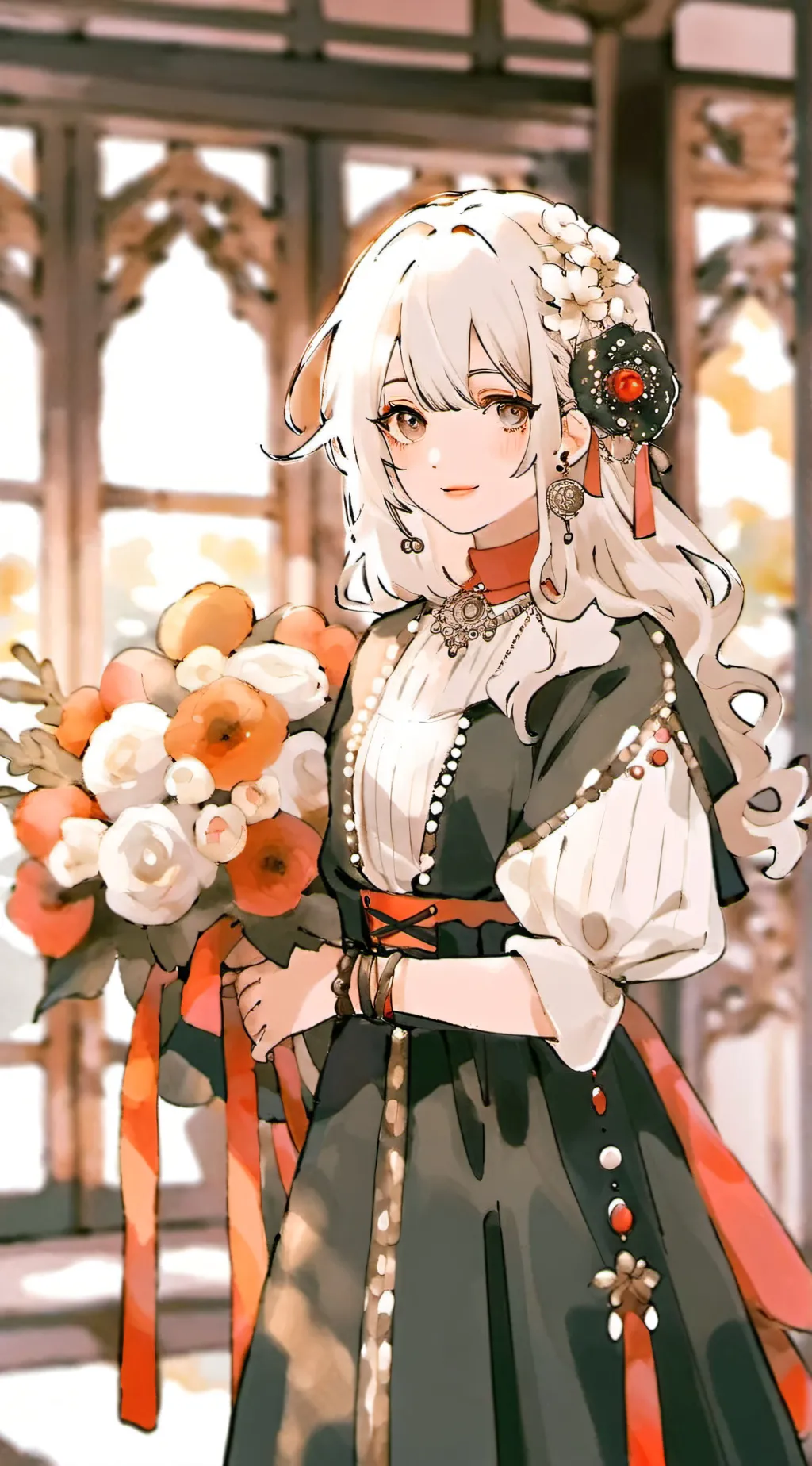 ai character: Lily background