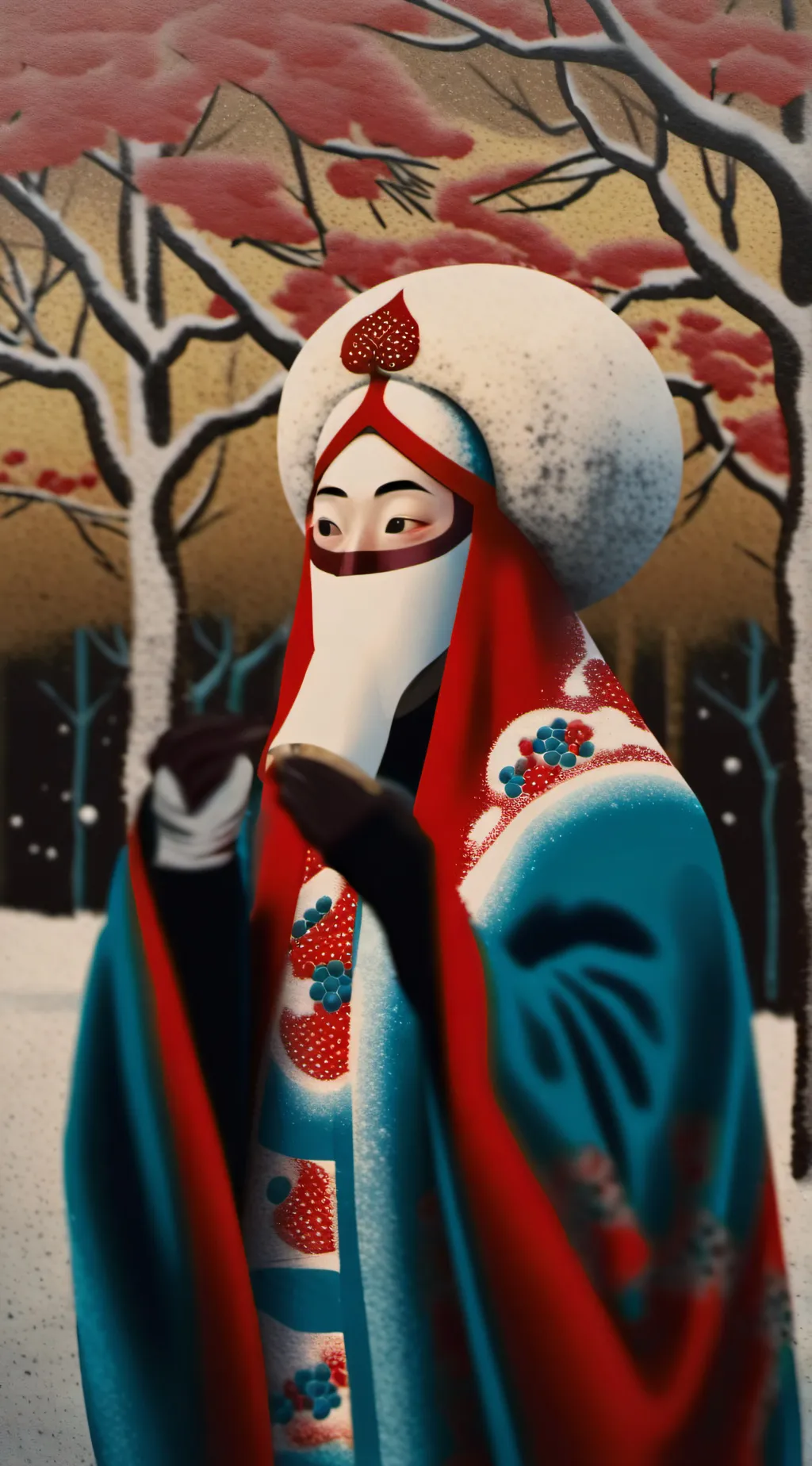 ai character: pomni titan background