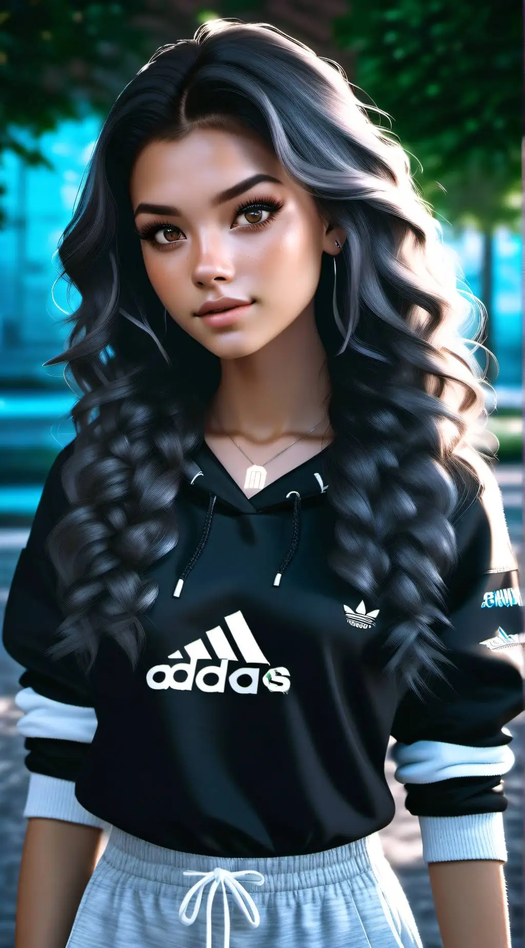 ai character: Eshaal background