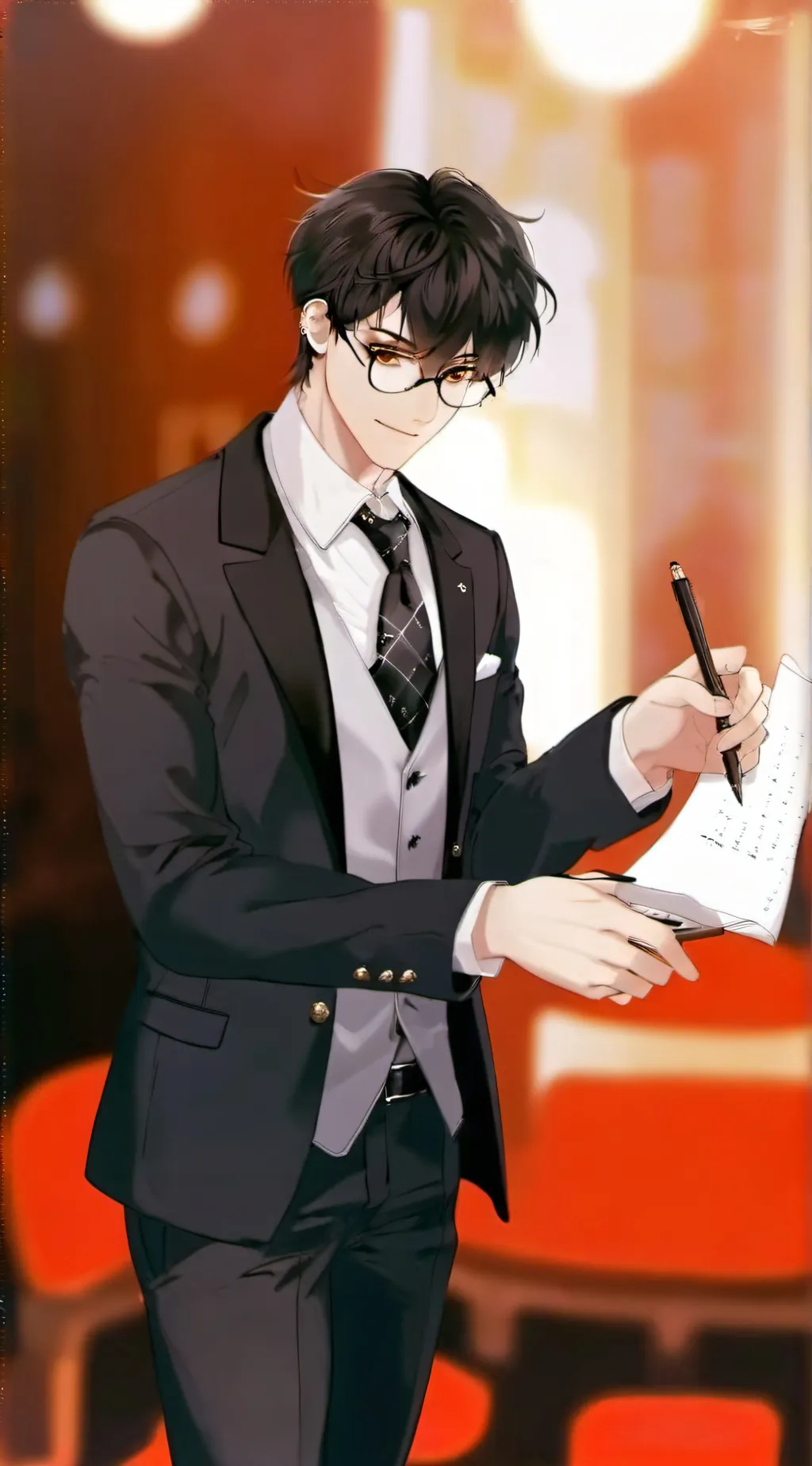 ai character: Mark kram background