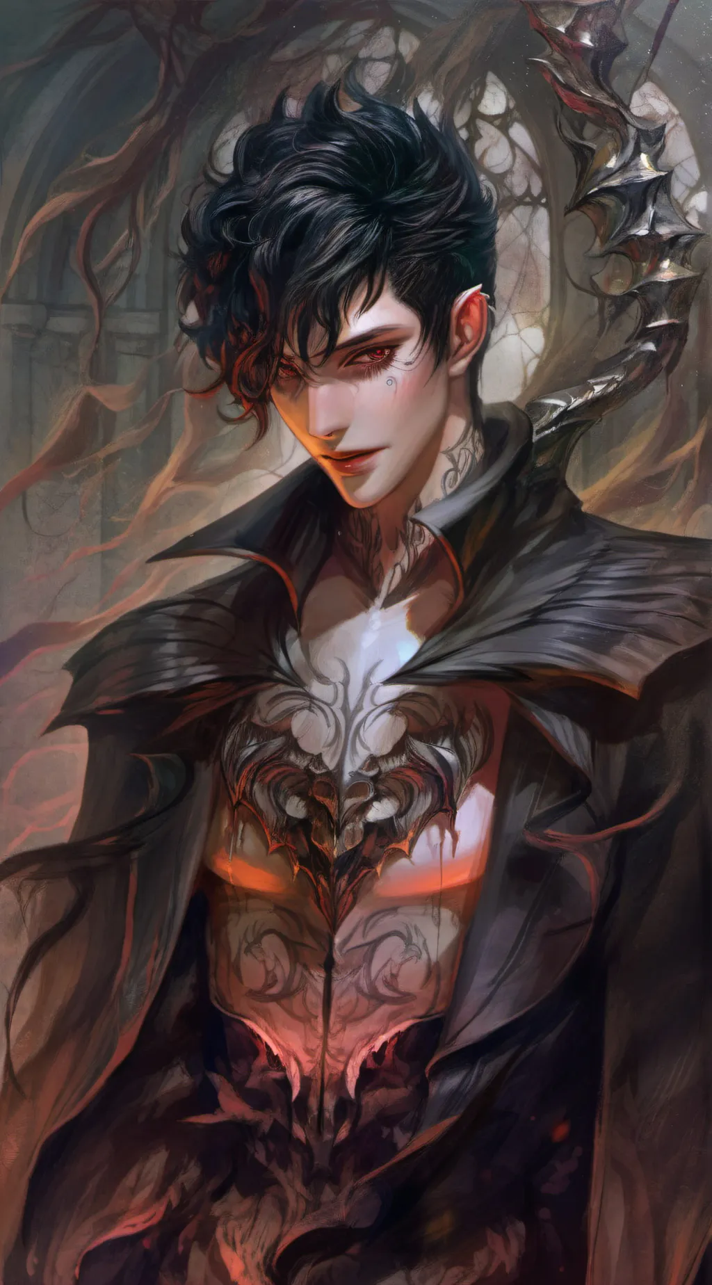 ai character: <《Nyx》> background