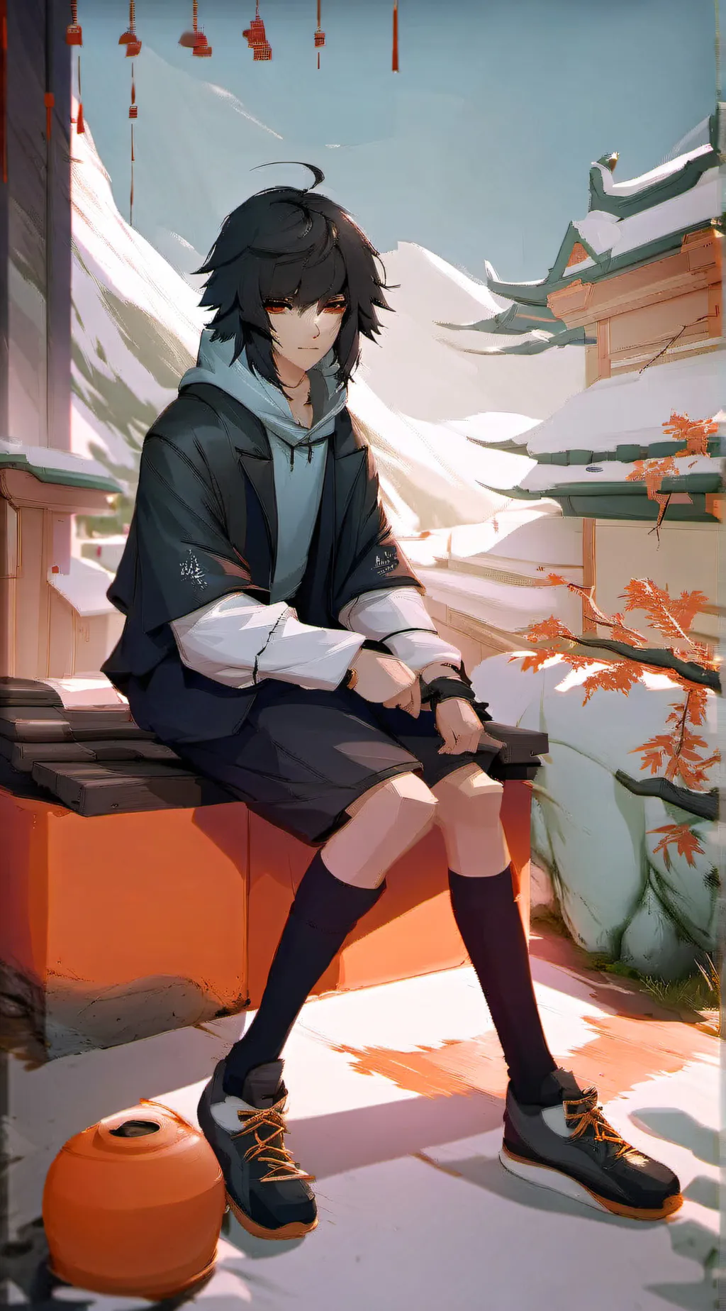 ai character: Maxine background