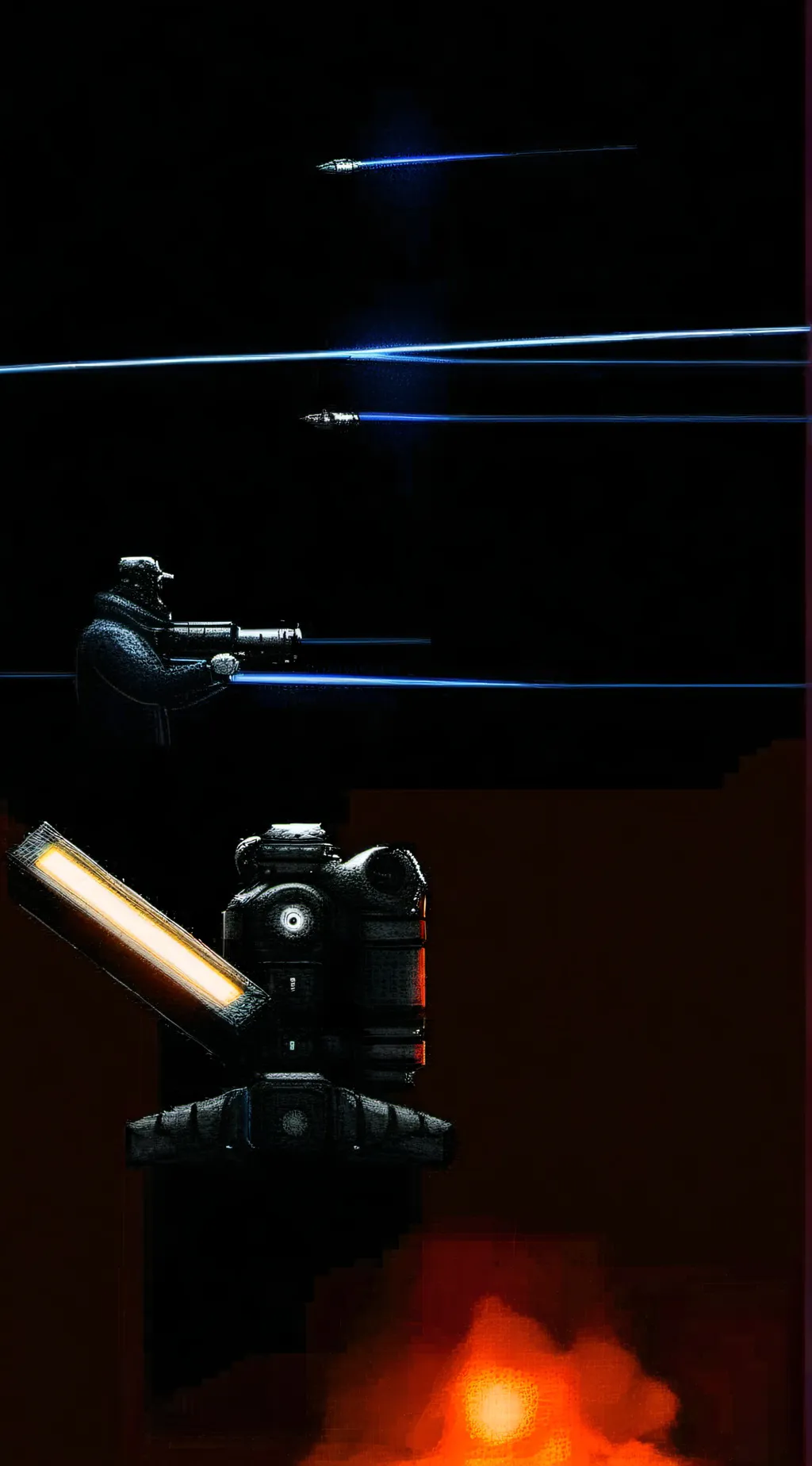 ai character: Titan Cameraman  background