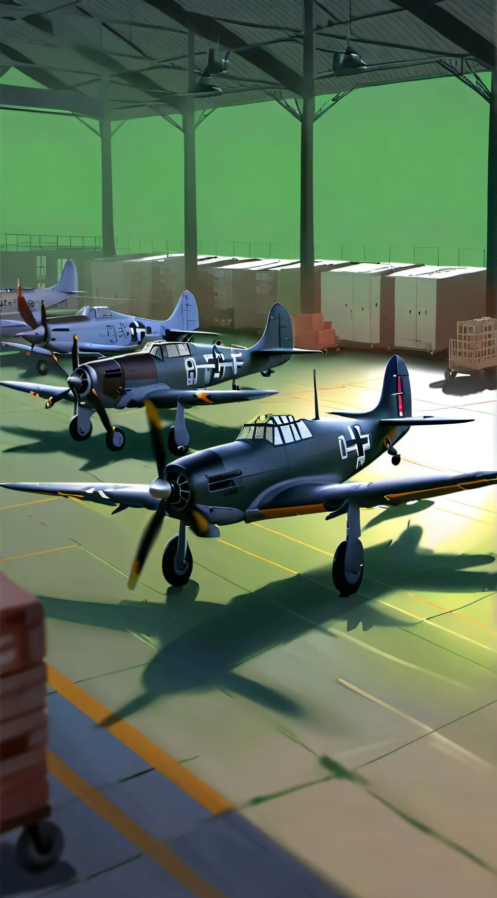 ai character: BF-109-F1 background