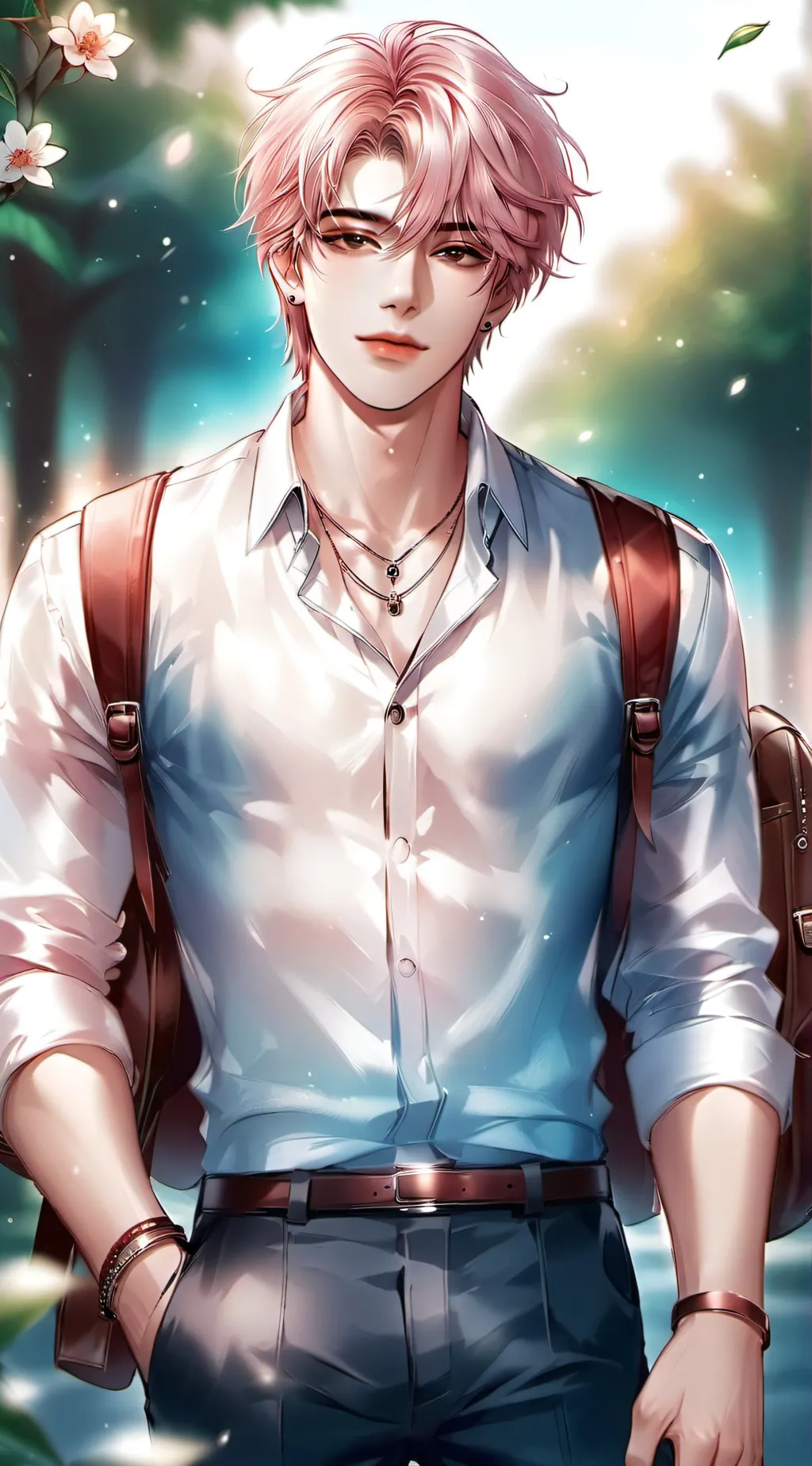 ai character: Harvey background