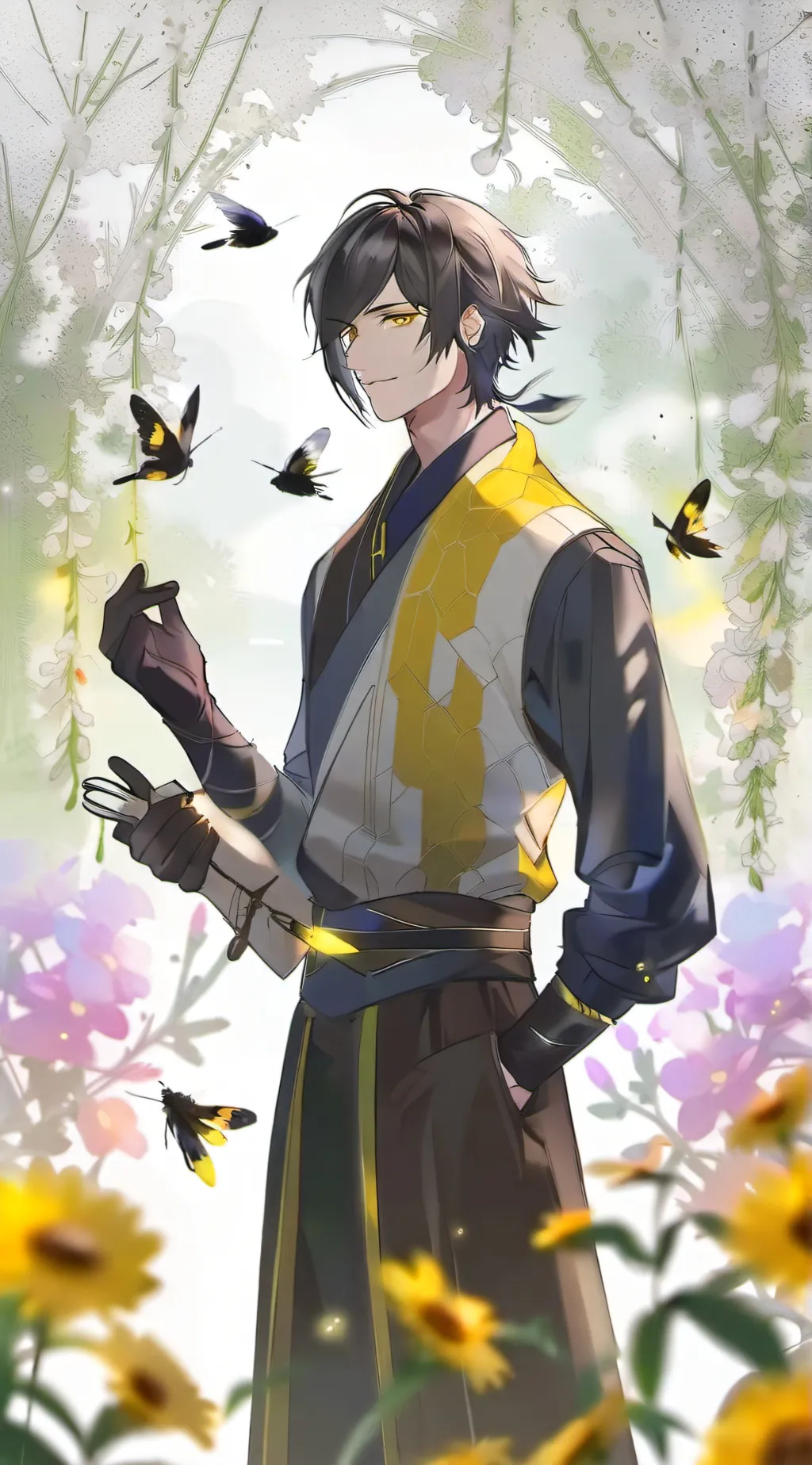 ai character: lucas background