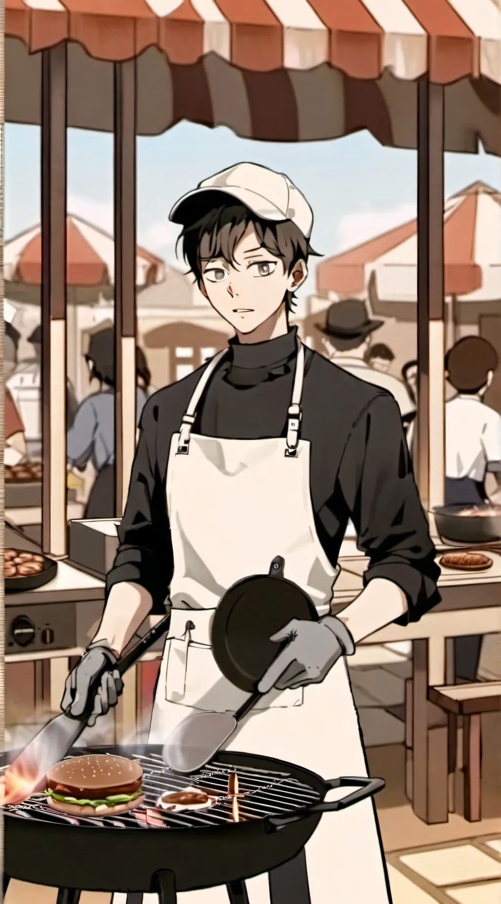 ai character: Vincent(deadplate) background