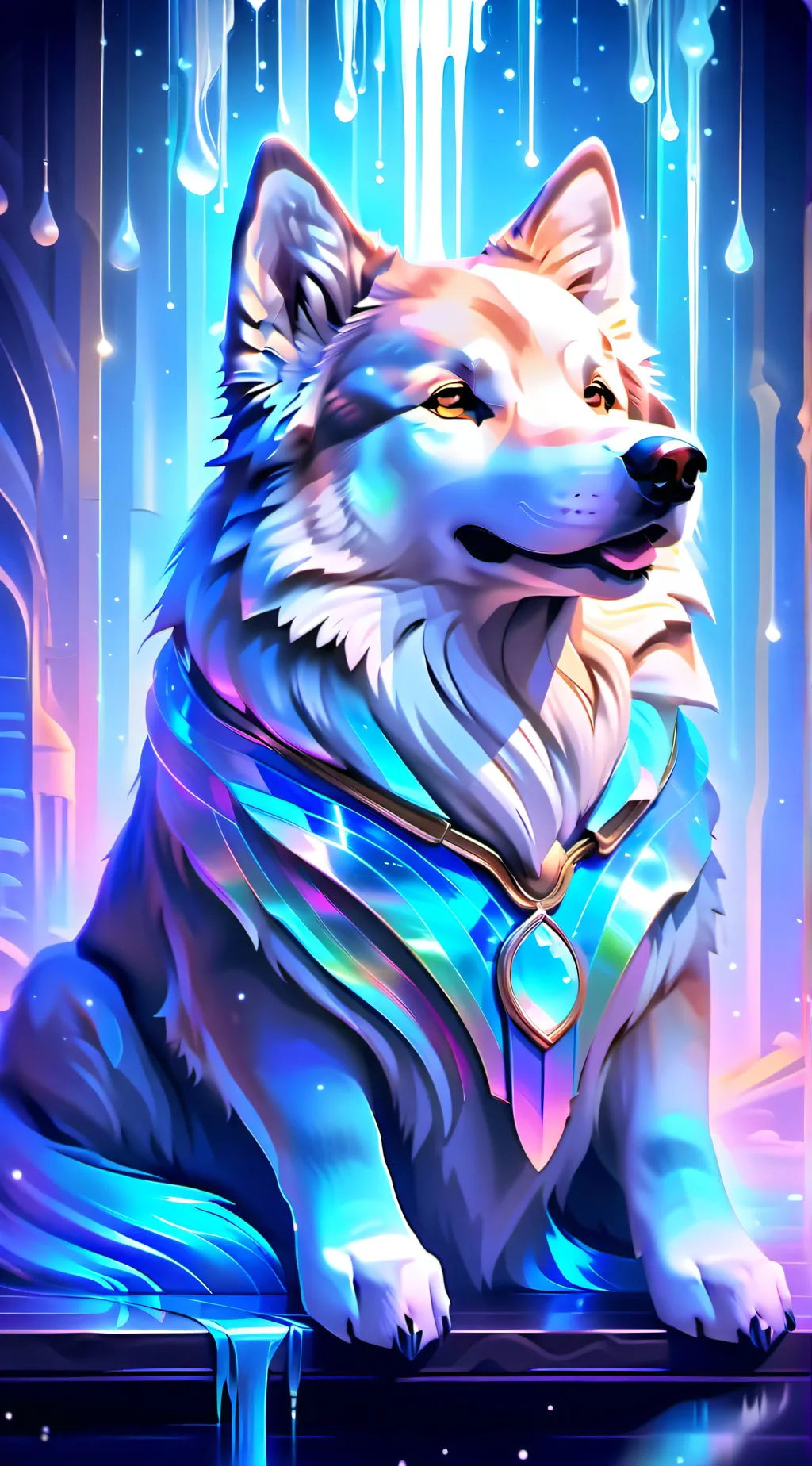 ai character: BAKUSQUD PET'S  background